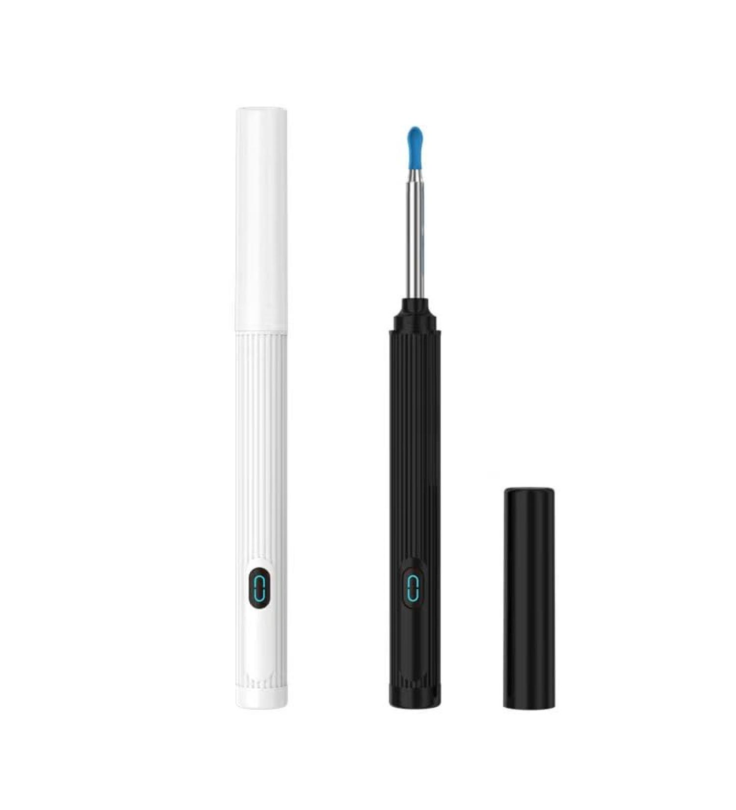 Ear Cleaner with 1080P Camera - Ear Wax Removal Kit for iPhone, iPad, Android Phones - Black - Buy Online on GoSupps.com