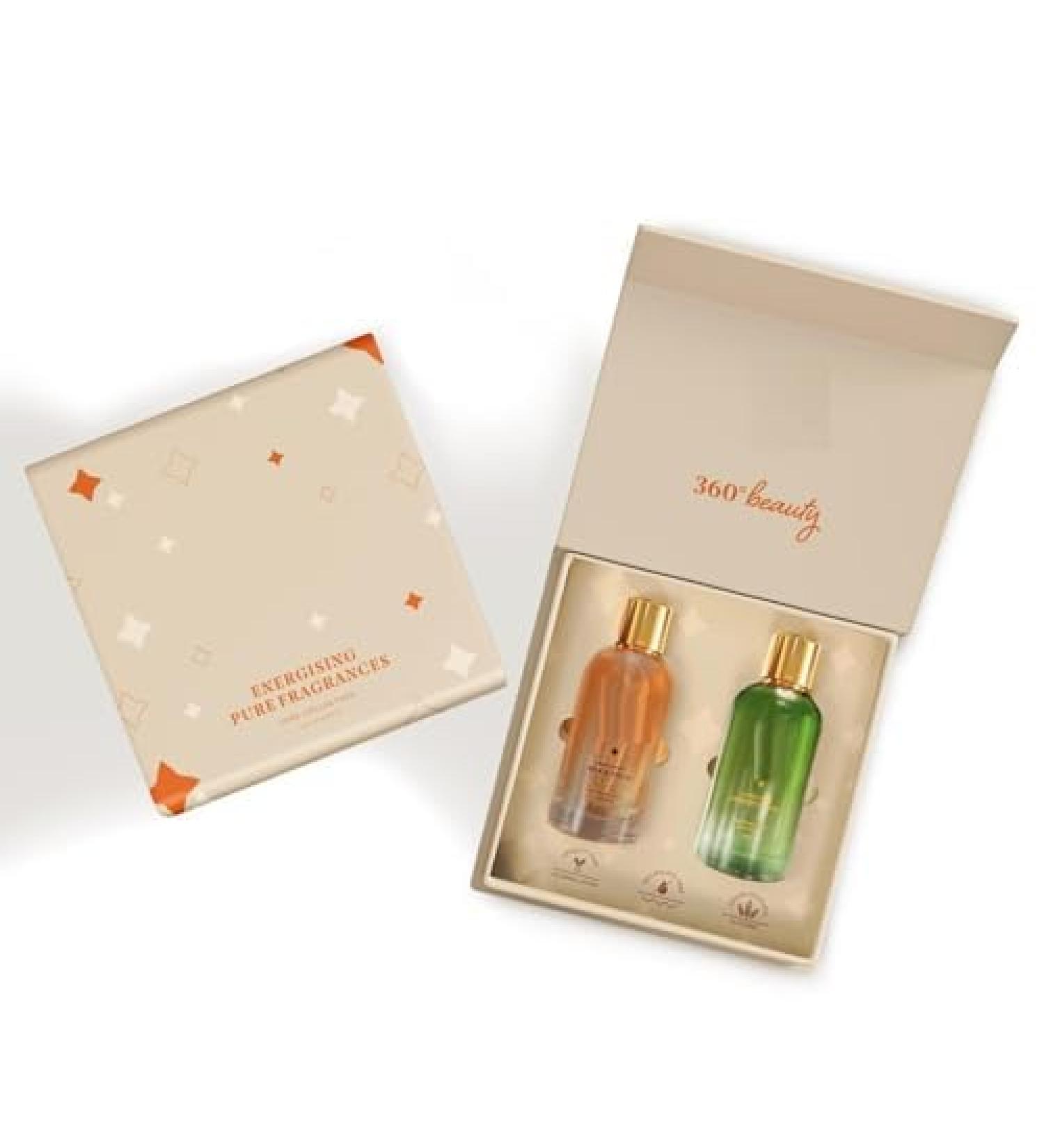 thakor craft Just Herbs EDP Perfume Long Lasting Luxury Scent Gift Set for Men & Women - 2x100 ml - Buy Online on GoSupps.com