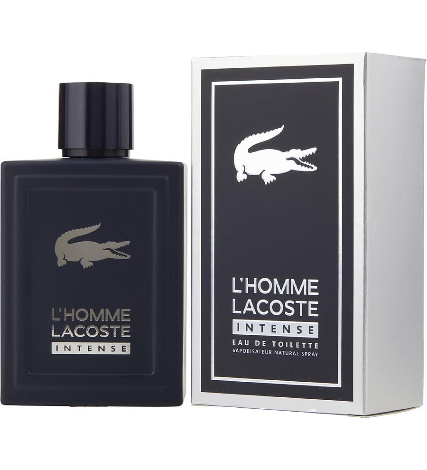 LACOSTE L'HOMME INTENSE by Lacoste - EDT SPRAY 3.3 OZ - MEN