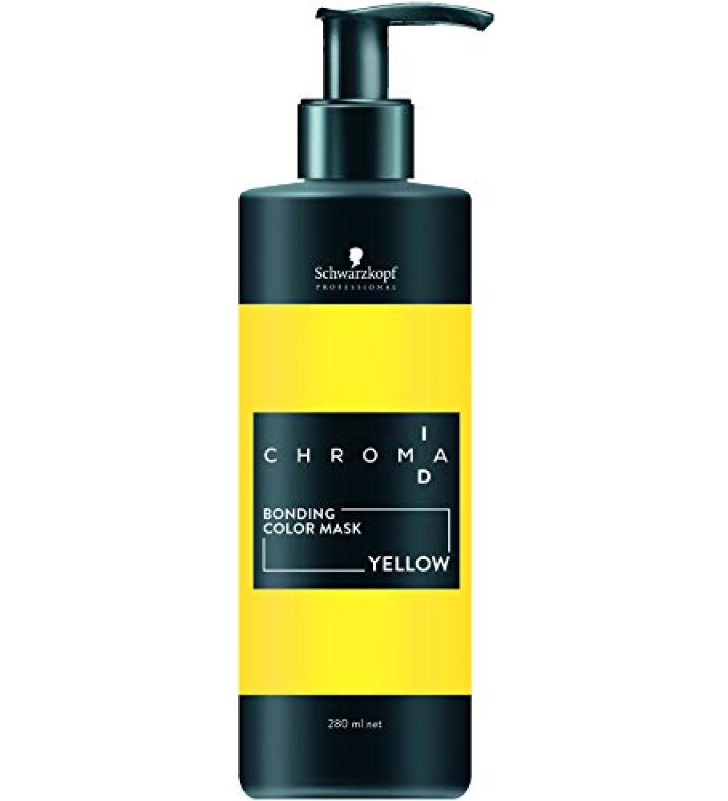 Schwarzkopf Chroma ID Intense Pigment Bonding Color Mask Yellow 280ml