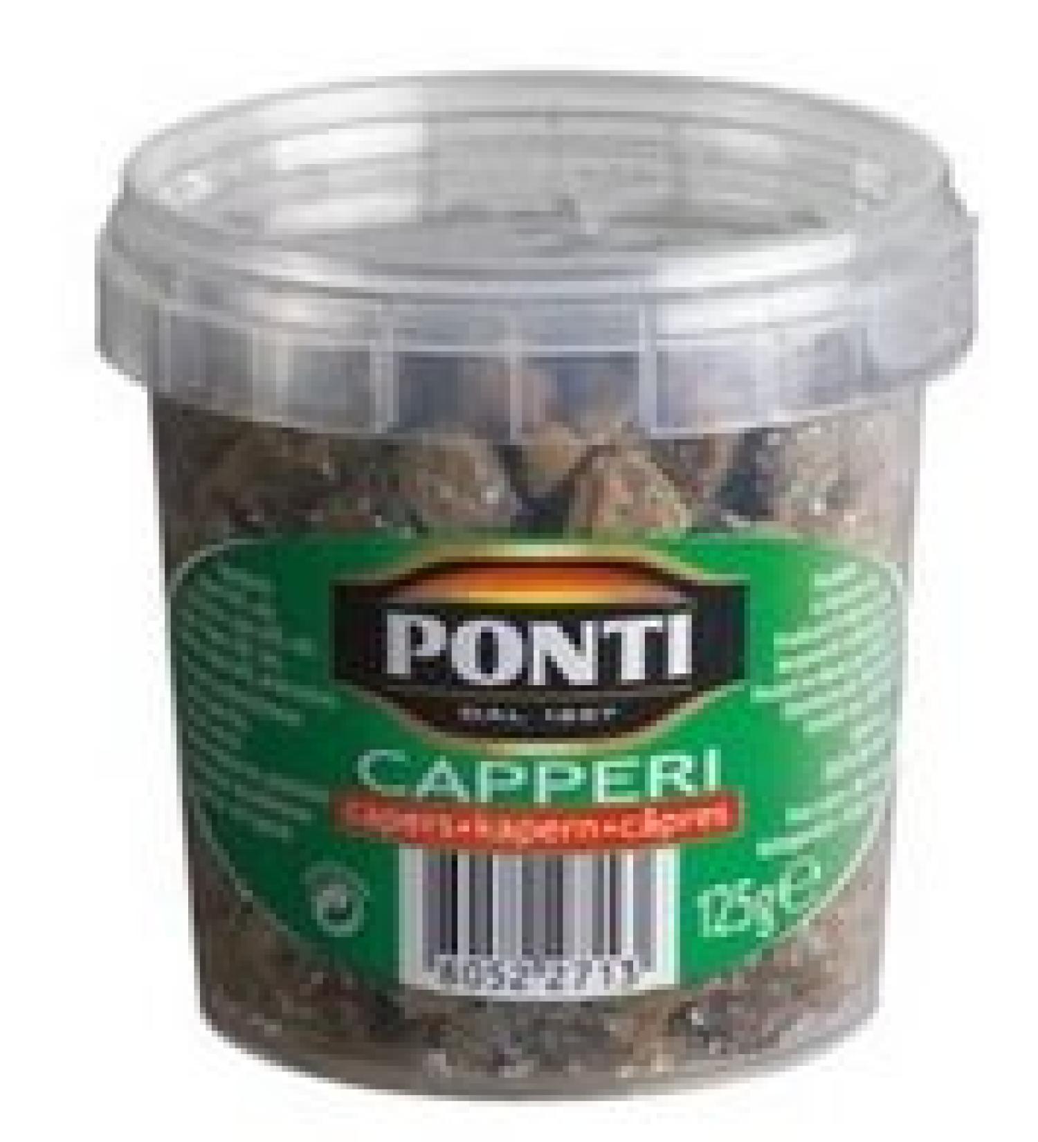 PONTI PONTI CAPERS 125G - Italian appetizer - capers aperitif