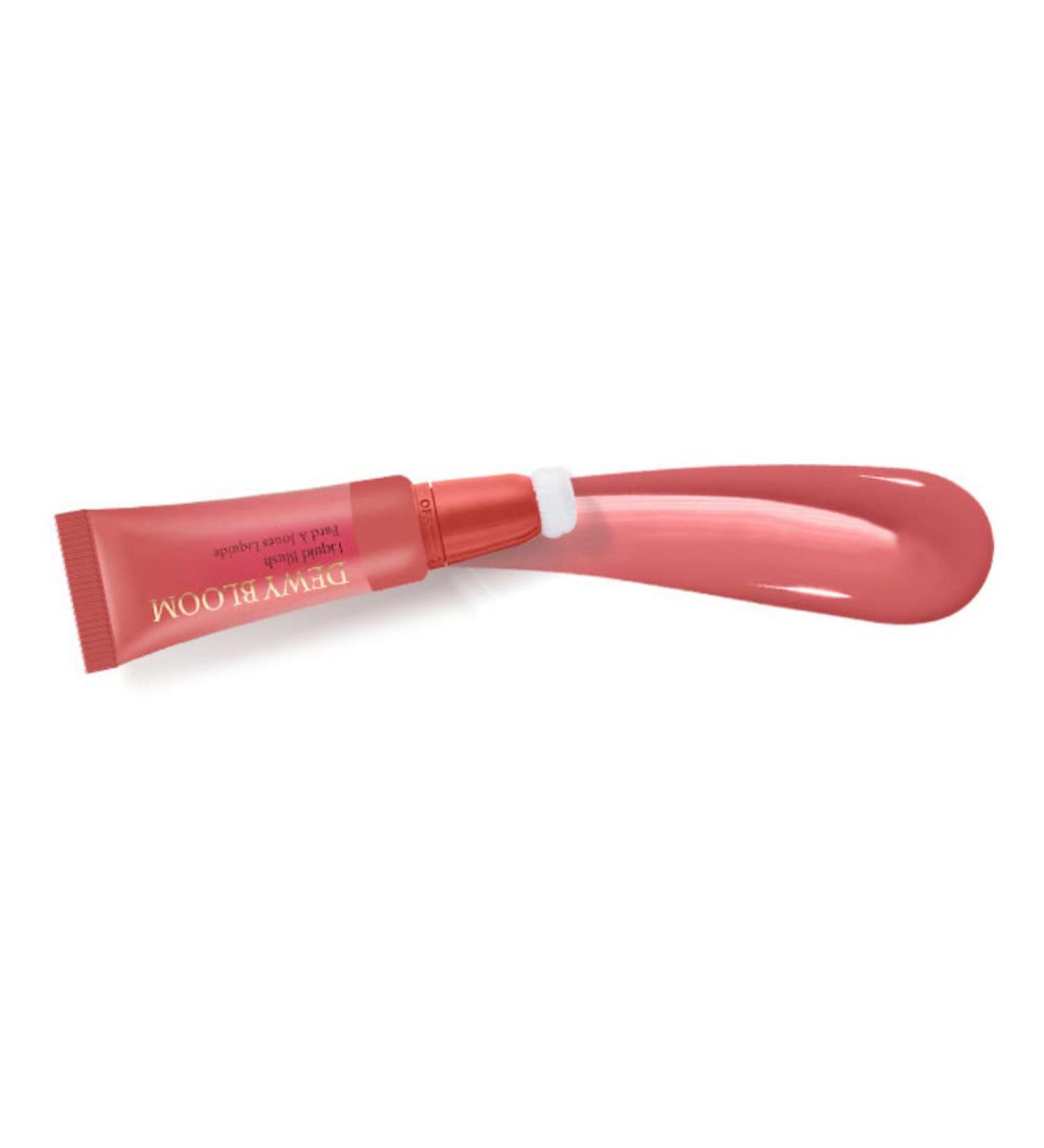Allbestaye Liquid Blush Rouge #04 - Long-lasting Waterproof Pink Peach Makeup for Natural Cheeks | Shop Internationally - Buy Online on GoSupps.com