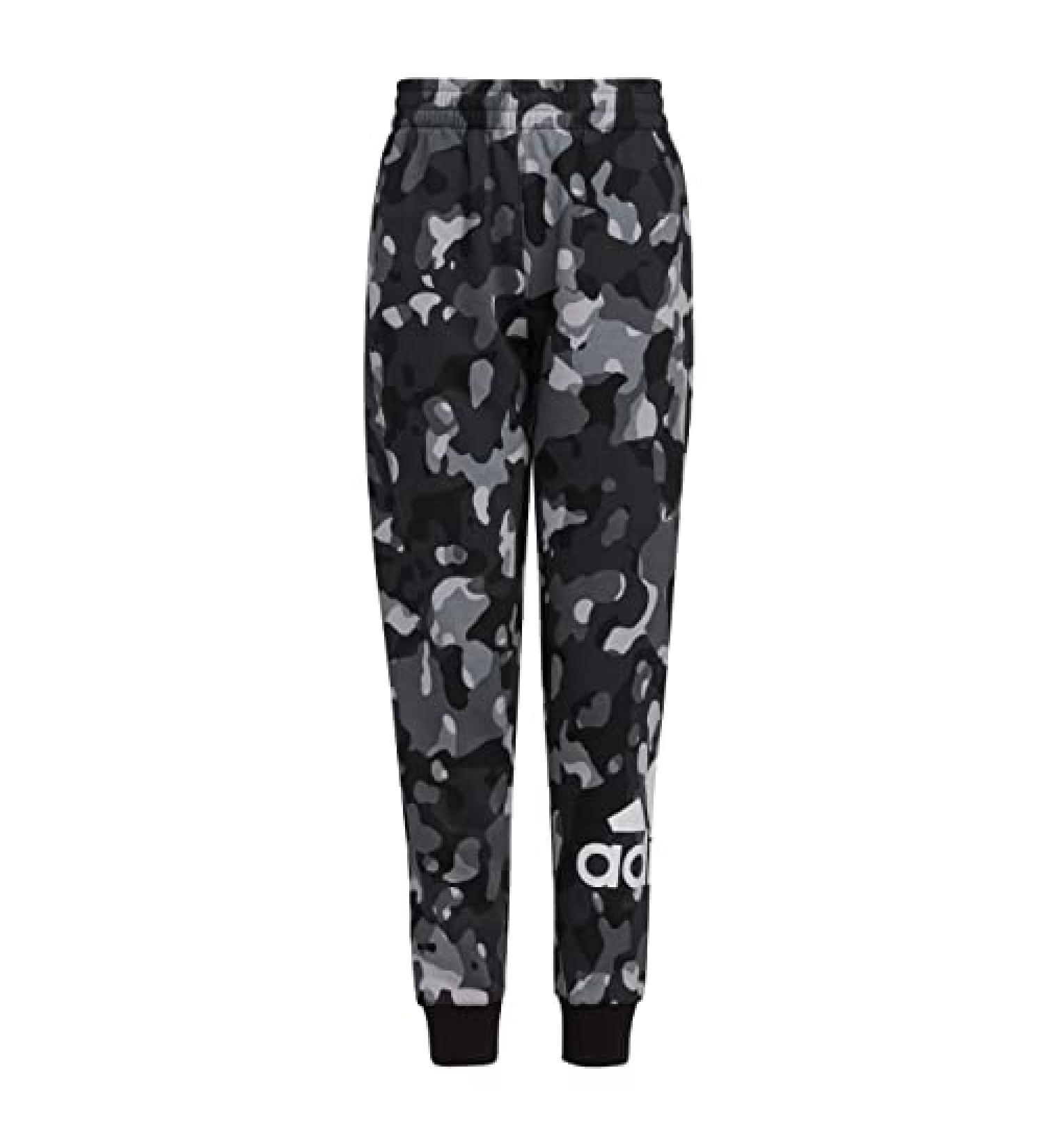 adidas Boy's Core Badge 21 Joggers (Big Kids) - Small Black Core Camo - Buy Online on GoSupps.com