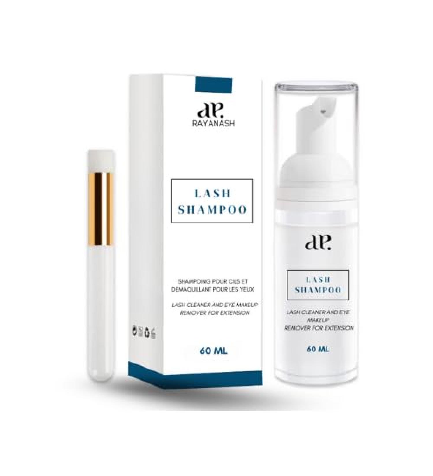 60ML Eyelash Shampoo Foaming Eyelash Cleanser Eyelash Shampoo for Eyelash Extensions and Grooming Remove Makeup and Dirt from Eyelashes - Buy Online on GoSupps.com