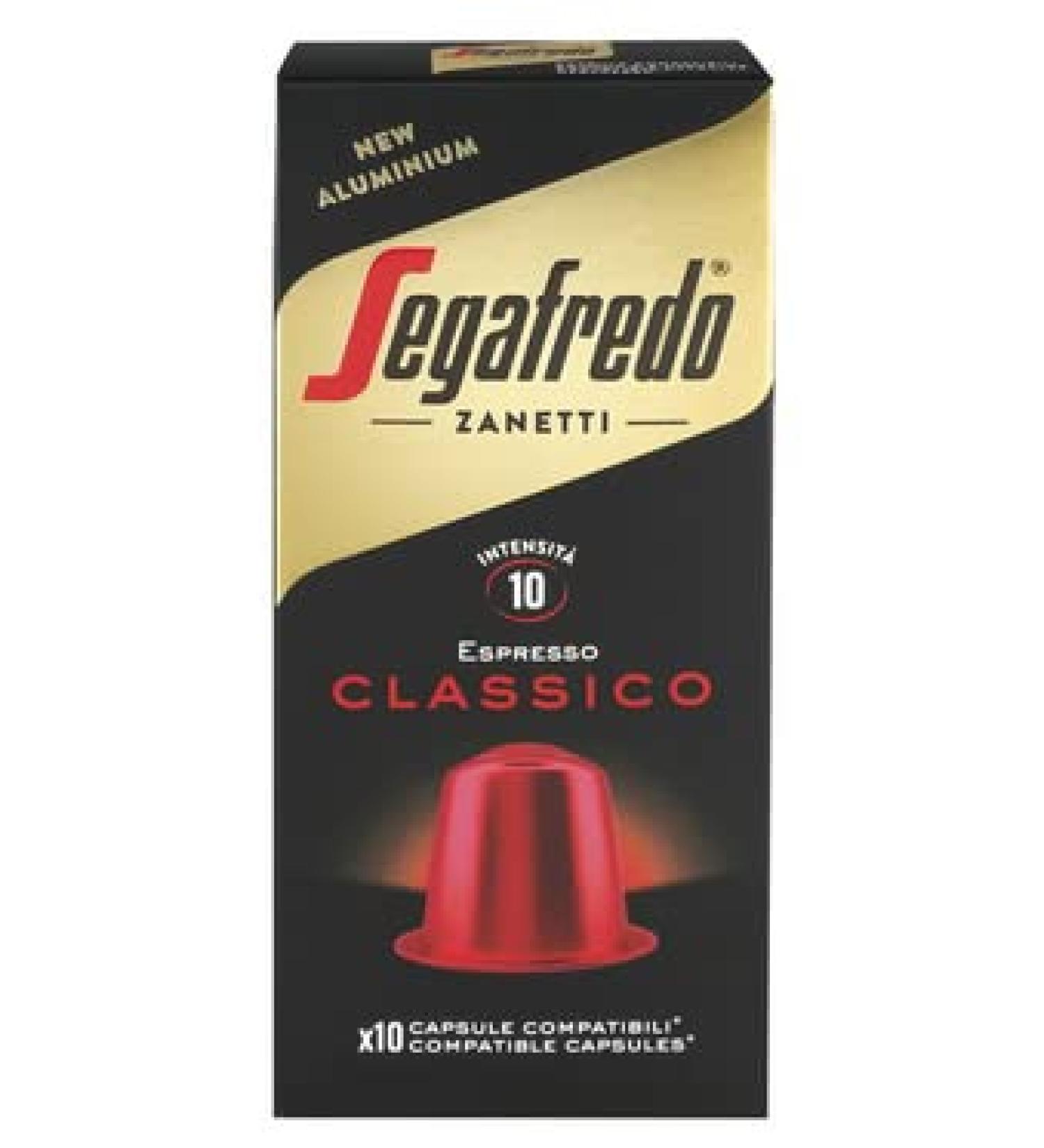 Segafredo - CLASSICO - 80 x OriginalLine Compatible aluminum Capsules