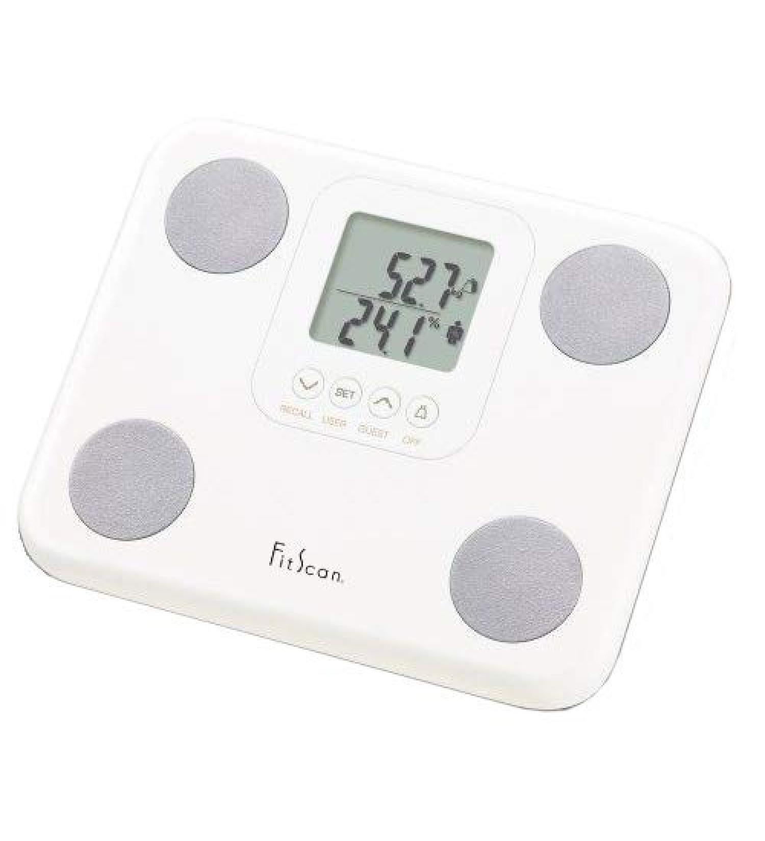 Tanita BC-730F FitScan Body Composition Monitor Scale White - Accurate & Advanced Health Metrics - Buy Online on GoSupps.com