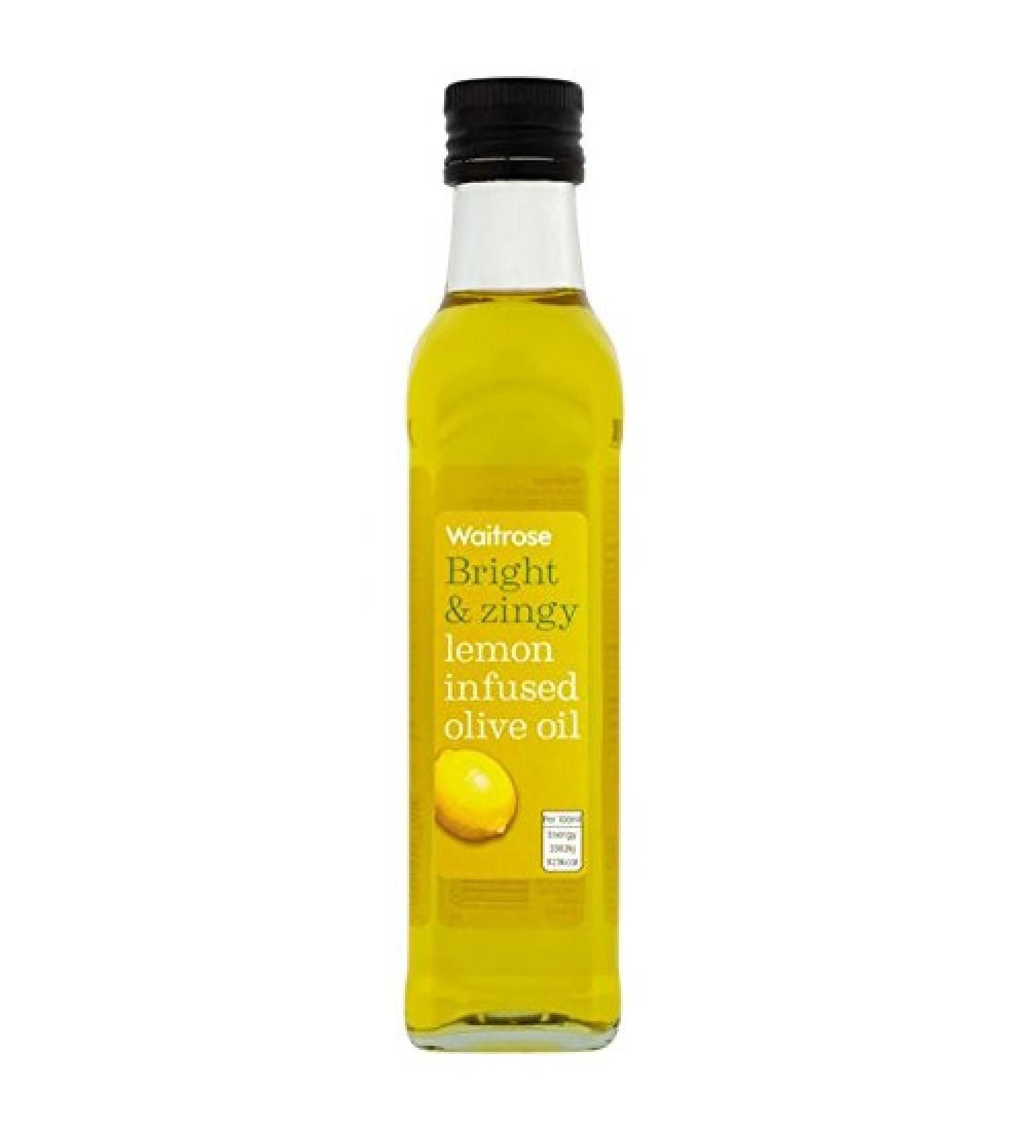 Waitrose Lemon Infused Olive Oil 250ml