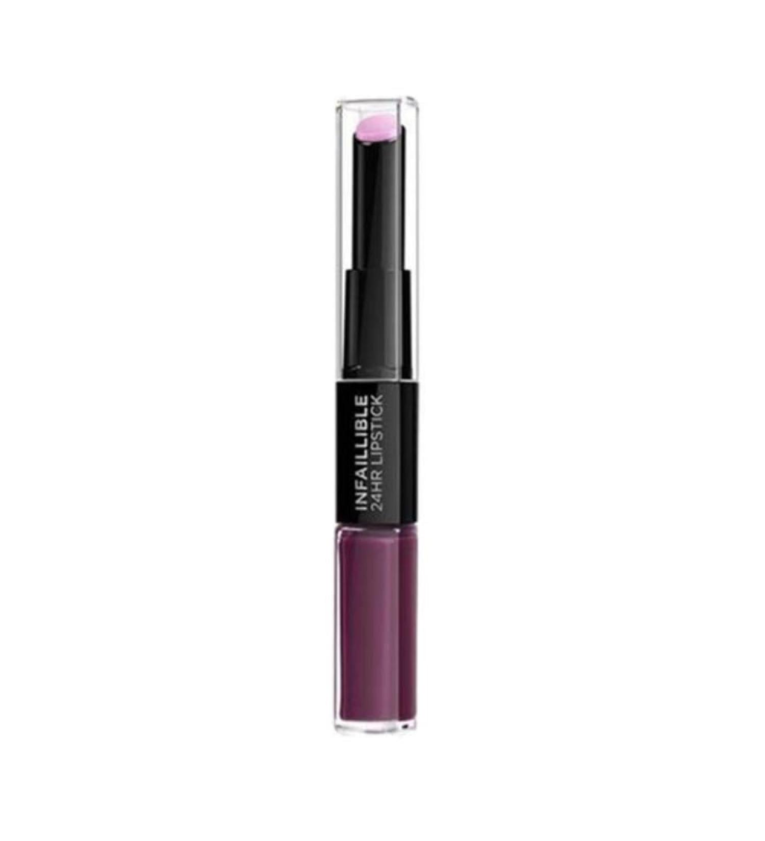 L'Oreal Paris Infallible 24HR 2 Step Lipstick 217 Eternal Vamp 217 Eternal Vamp 1 count (Pack of 1)