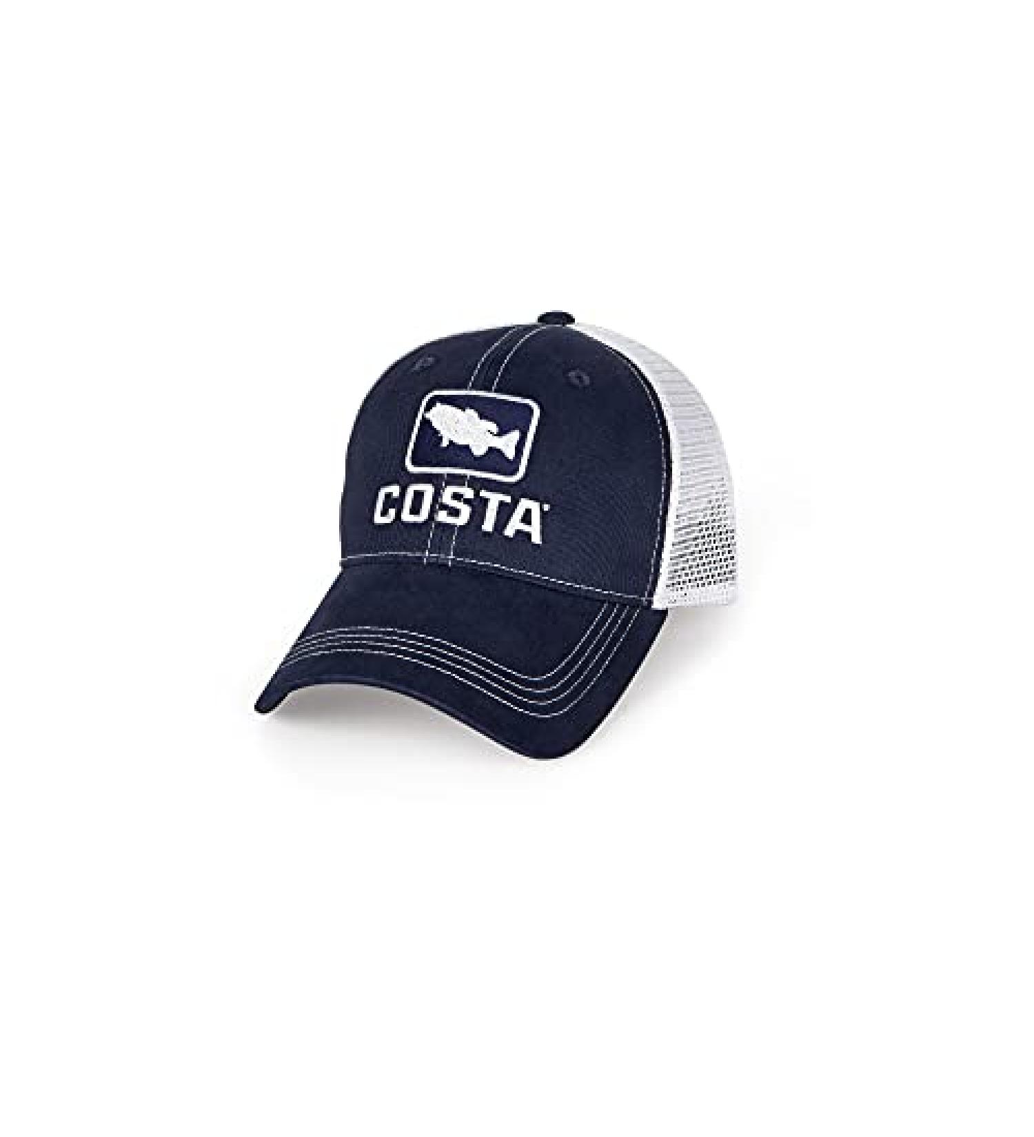 Costa Del Mar Mesh Hat Navy/White - One Size - Buy Online on GoSupps.com