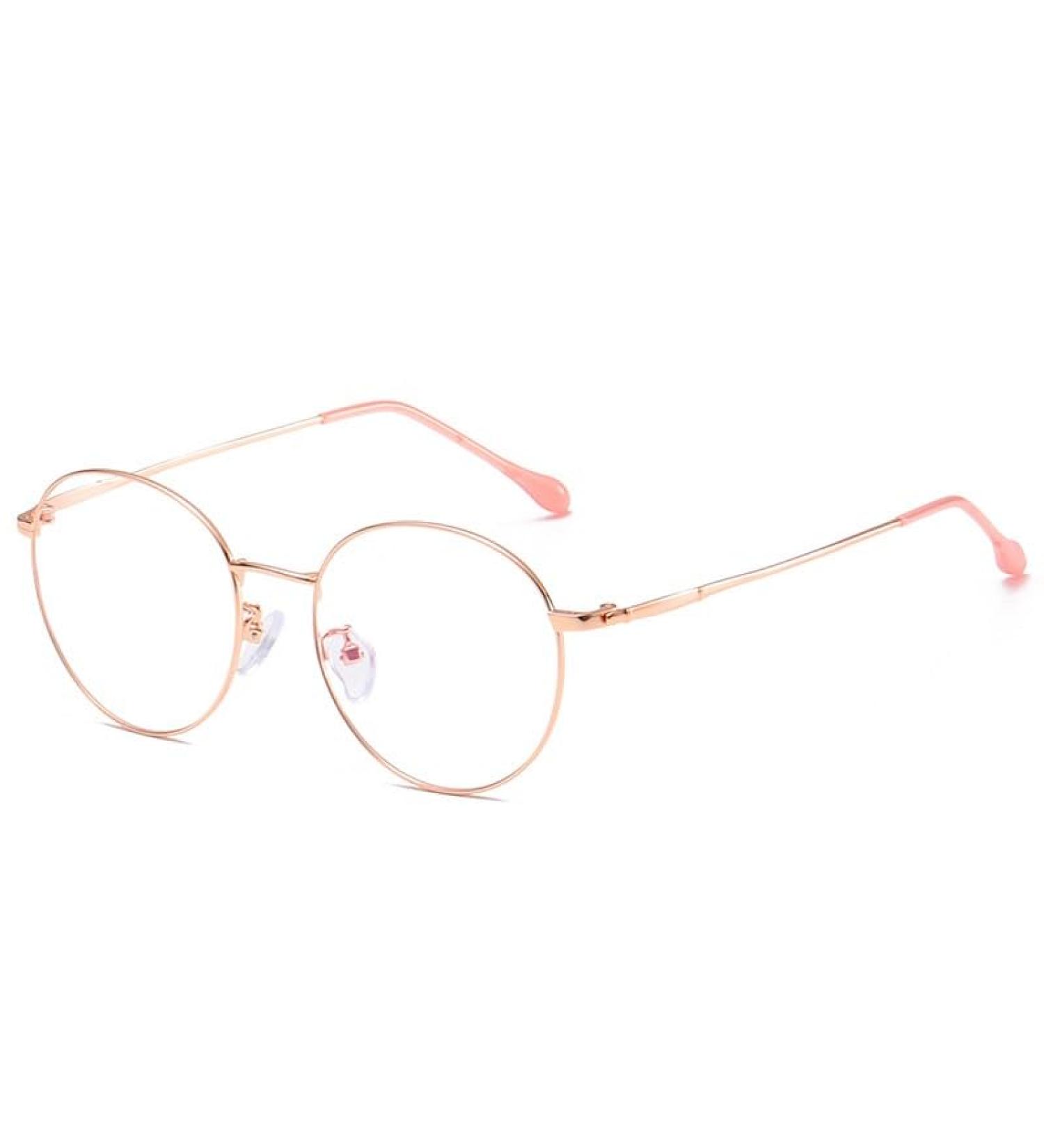 PARWANA Retro Round Blue Light Blocking Readers - Designer Anti-UV Eyeglasses +250 - Stylish Reading Glasses for Eye Protection - Buy Online on GoSupps.com