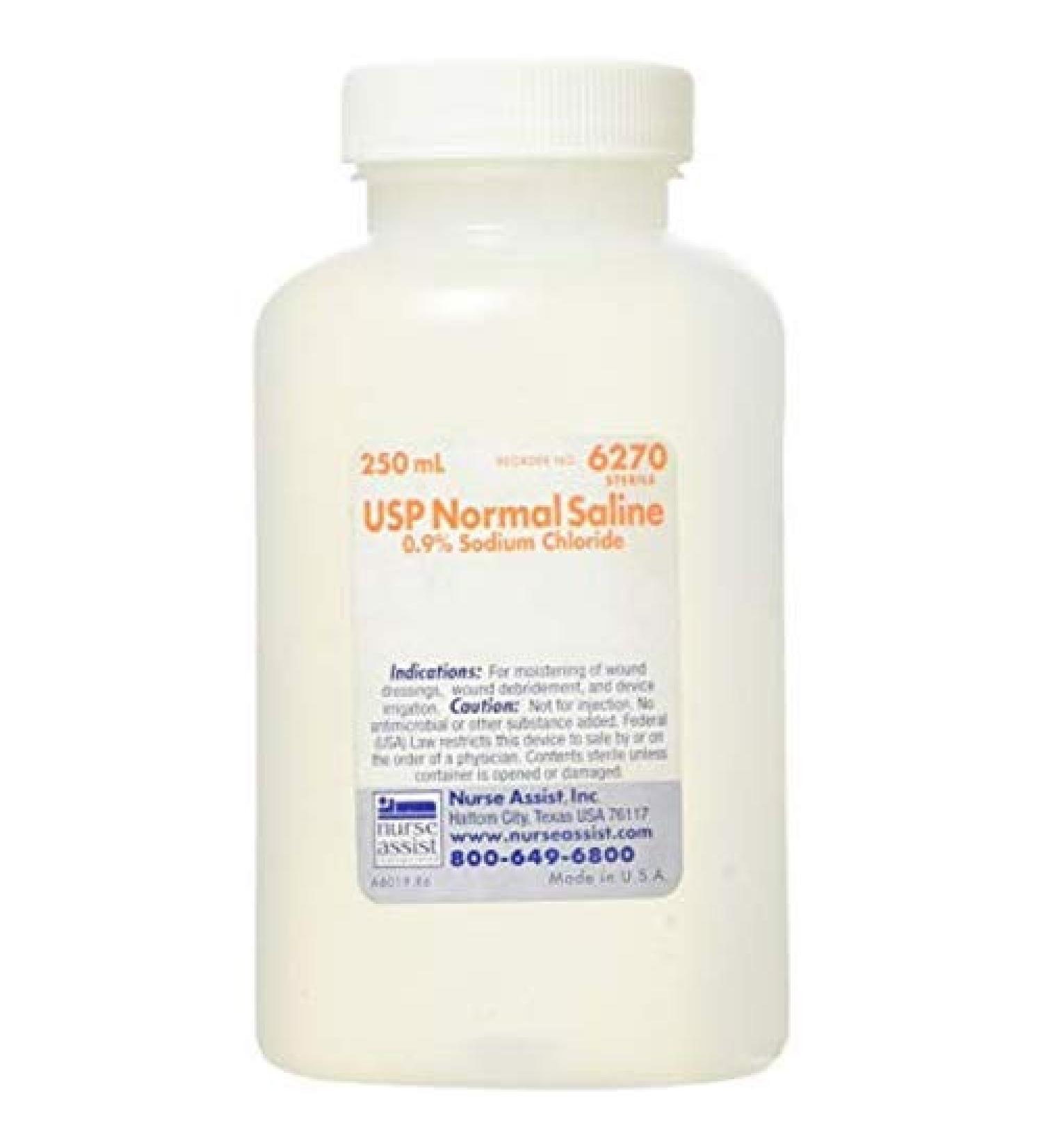 0.9% Sodium Chloride Sterile Saline 250ml