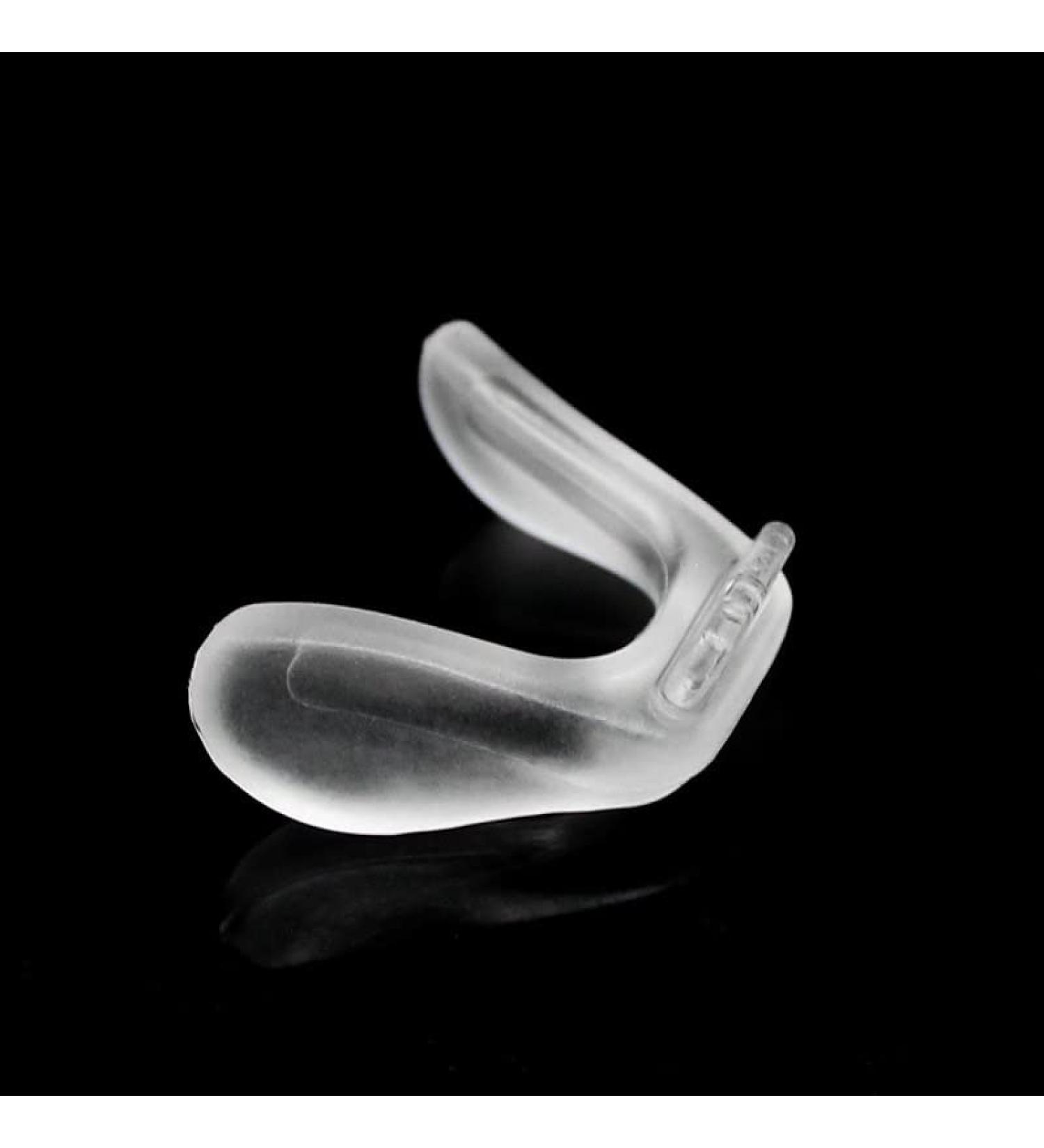 MMLFX 3pcs Transparent U-Shaped Silicone Connectors for Children's Eyeglasses - Soft Non-Slip Nose Pads - Buy Online on GoSupps.com