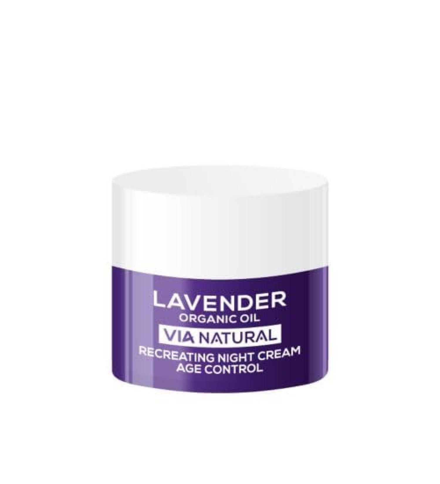 Biofresh cosmetics Via natural lavender night cream