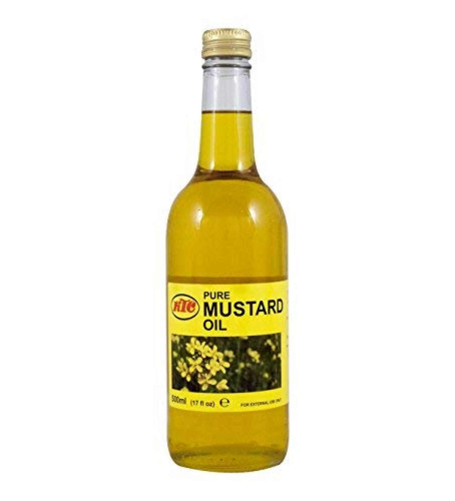 KTC Pure Mustard Oil 100% Mustard Oil 500ml
