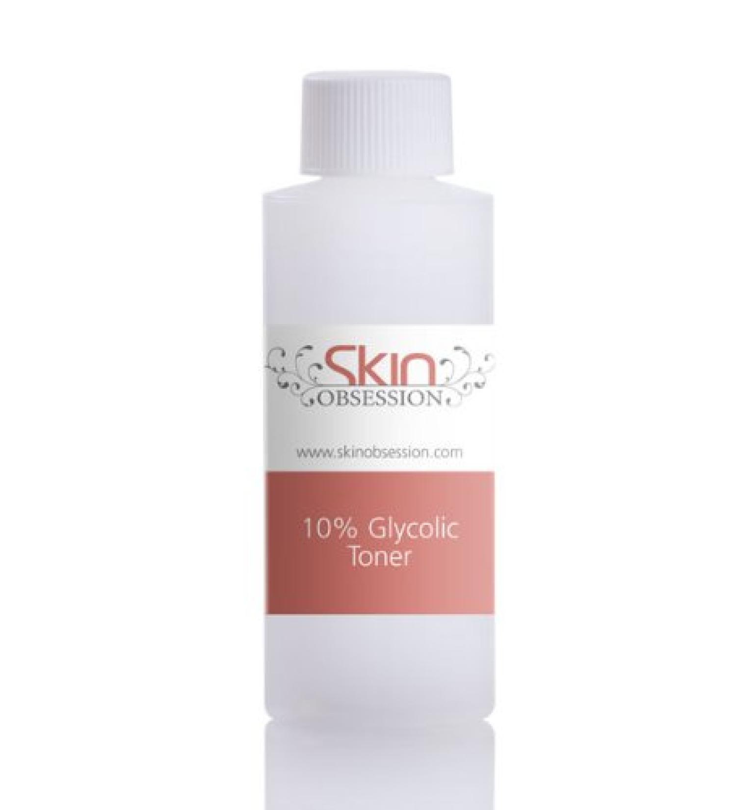 Skin Obsession 10% Glycolic Acid Antiaging Toner with DMAE and Soy for soft glowing skin!