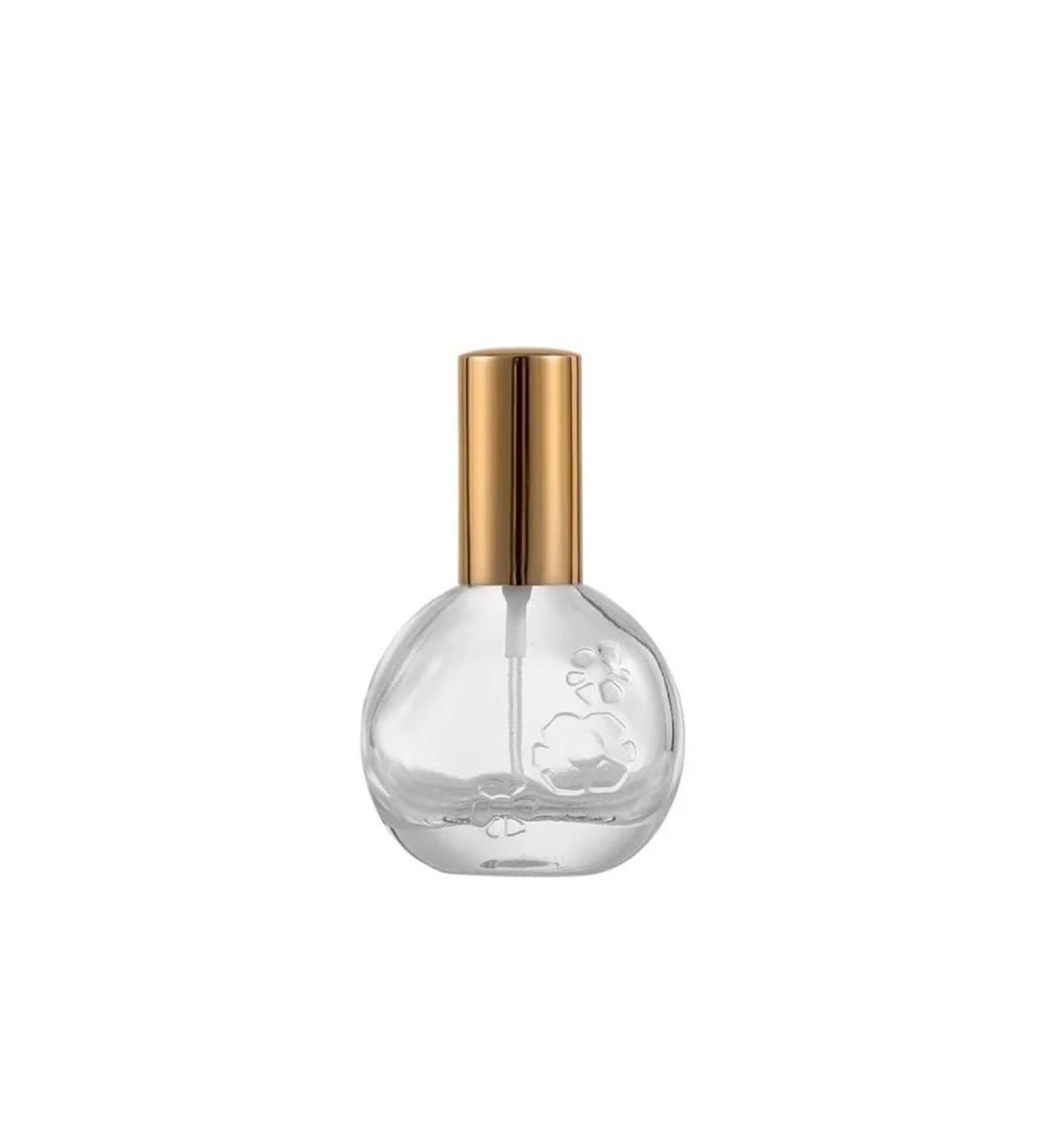25pcs Refillable Perfume Spray Bottles 12ml - Travel-friendly Glass Atomizers with Gold Lid - Perfect for Makeup & Travel - Buy Online on GoSupps.com