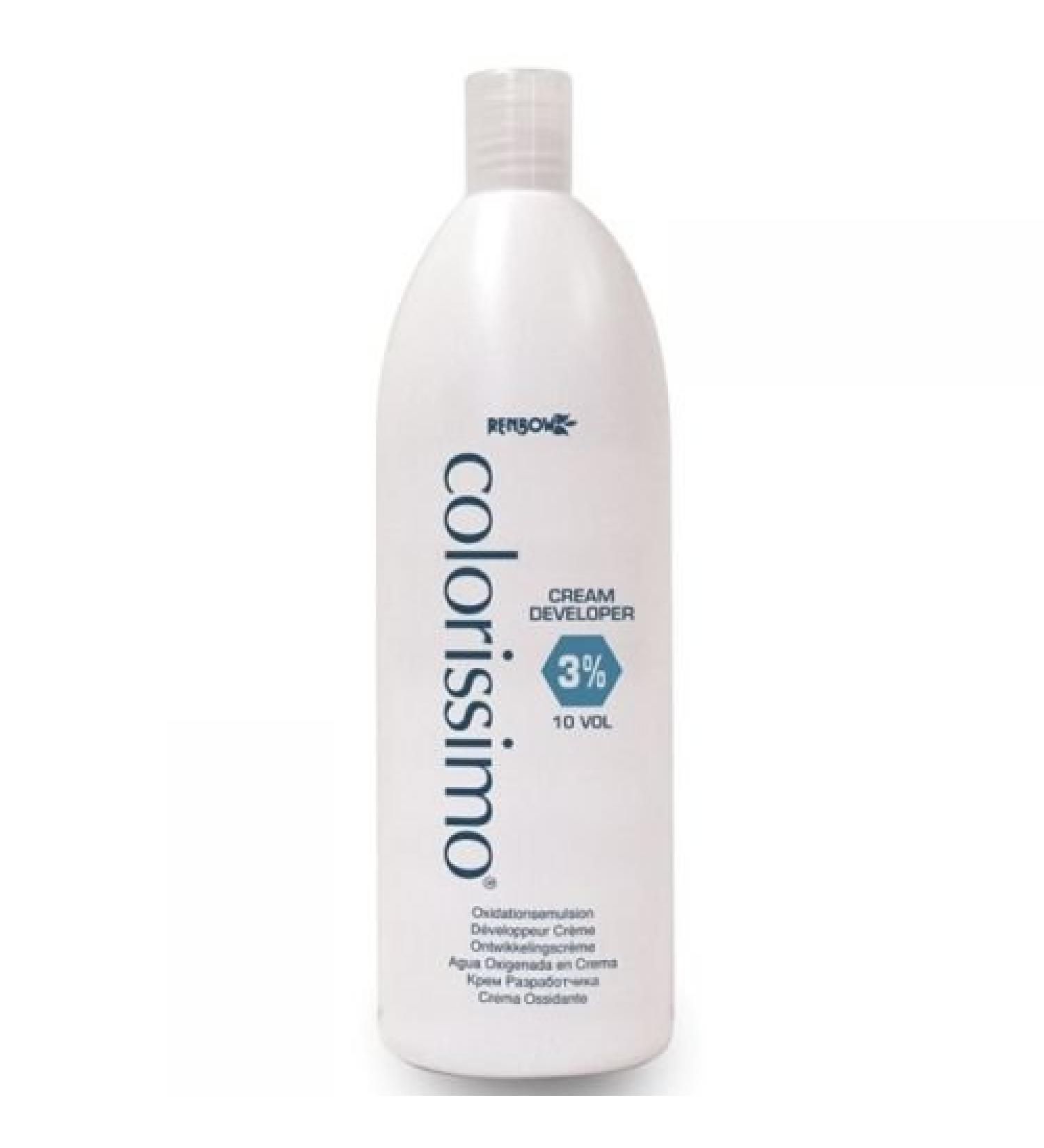 Renbow Colorissimo 1000ml 3 Percent 10 Volume Cream Developer FPR Permanent Hair Colour
