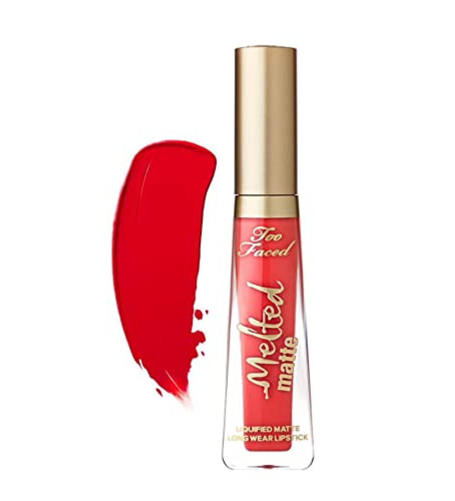 Too Faced Melted Matte Liquified Matte Long Wear Lipstick - Hot Stuff