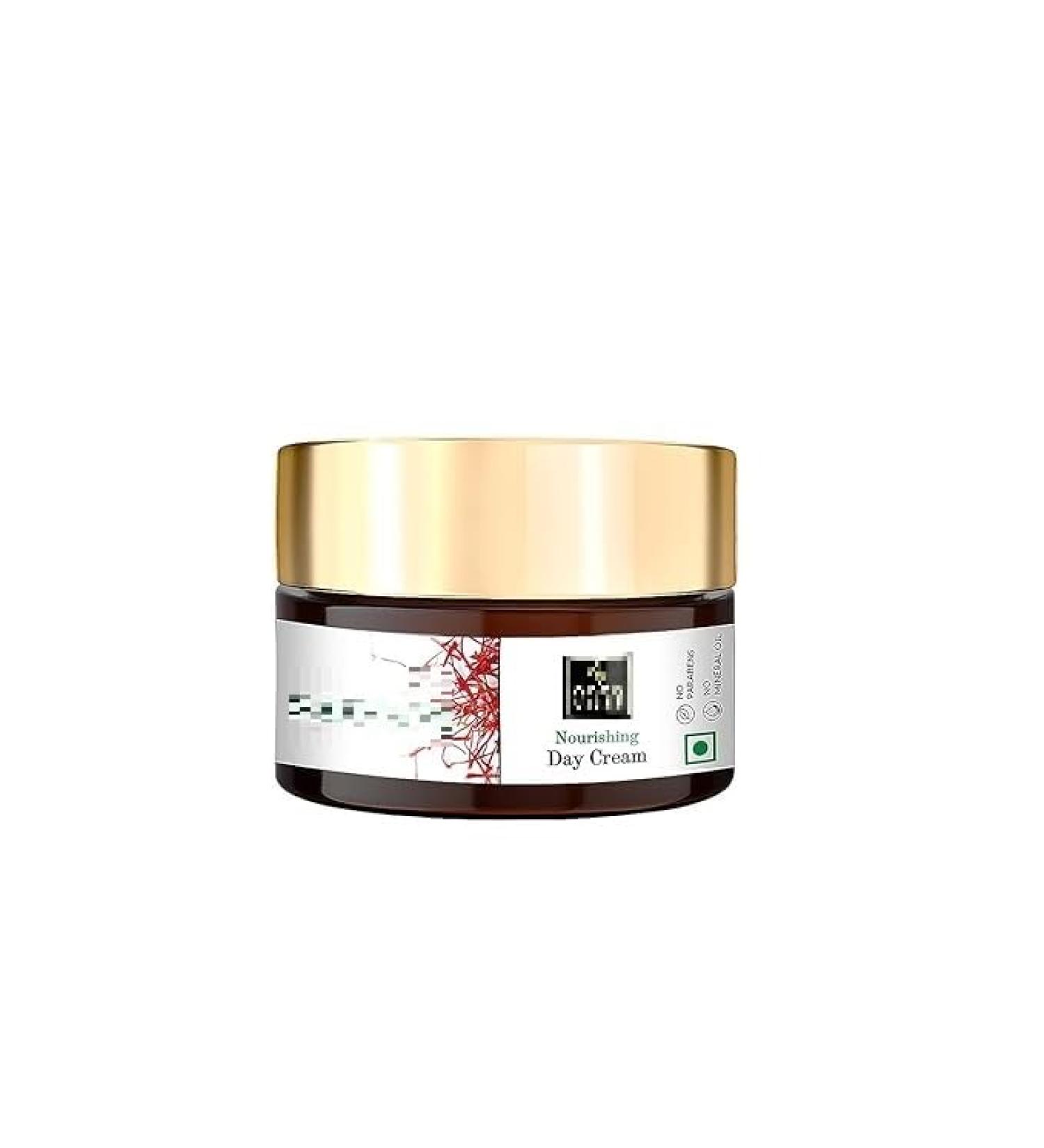 PUB Saffron Nourishing Face Cream 100 g Deep Moisturization For Radiant Glowing Skin Helps Reduce Wrinkles & Fine Lines Natural No Parabens & Sulphates No Animal Testing