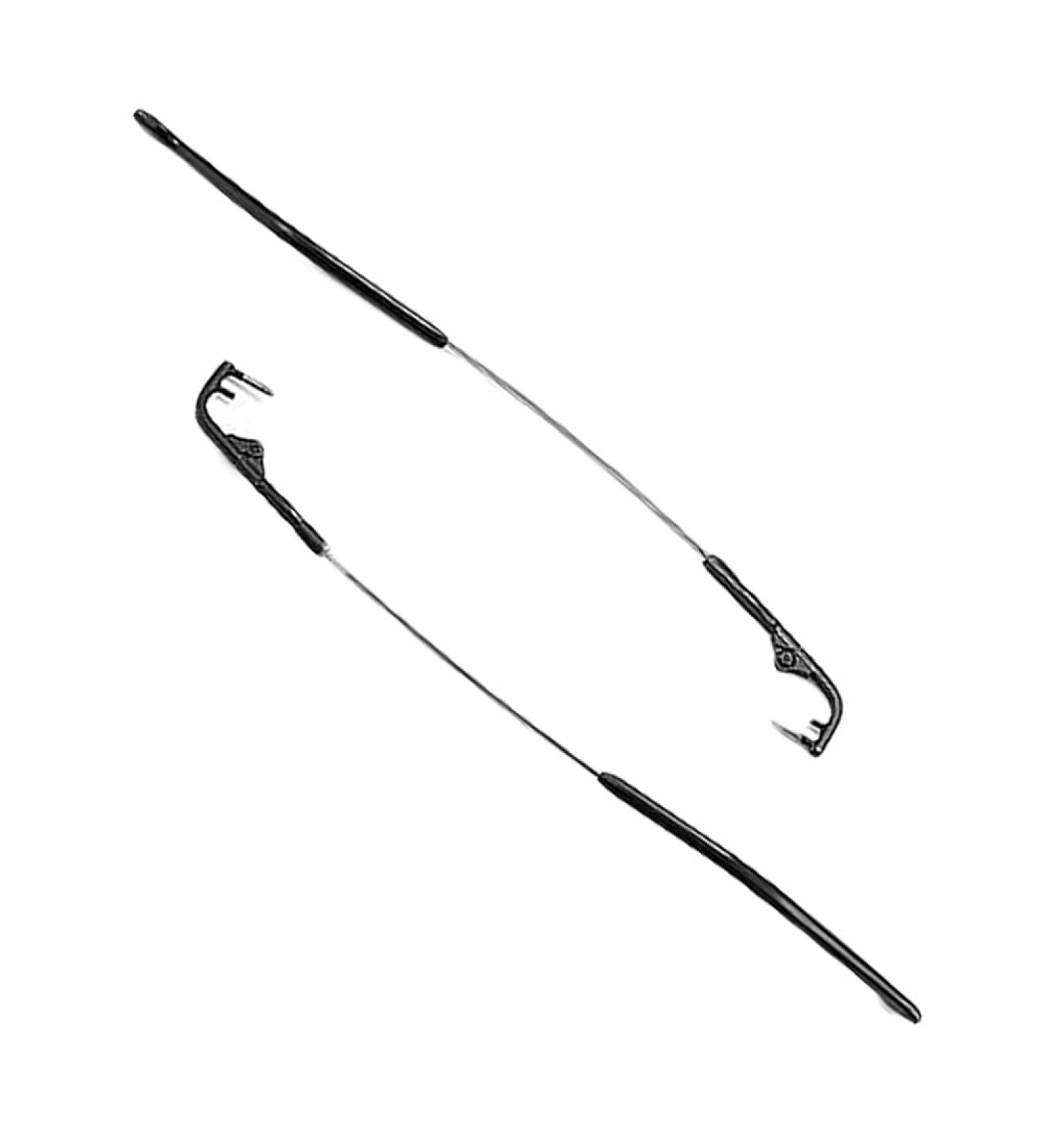 Munani Glasses Brick Leg Replacement - Black Metal Hinge & Repair Parts Kit for 1-Hole-Edged Glasses | Glasses Accessories - Buy Online on GoSupps.com