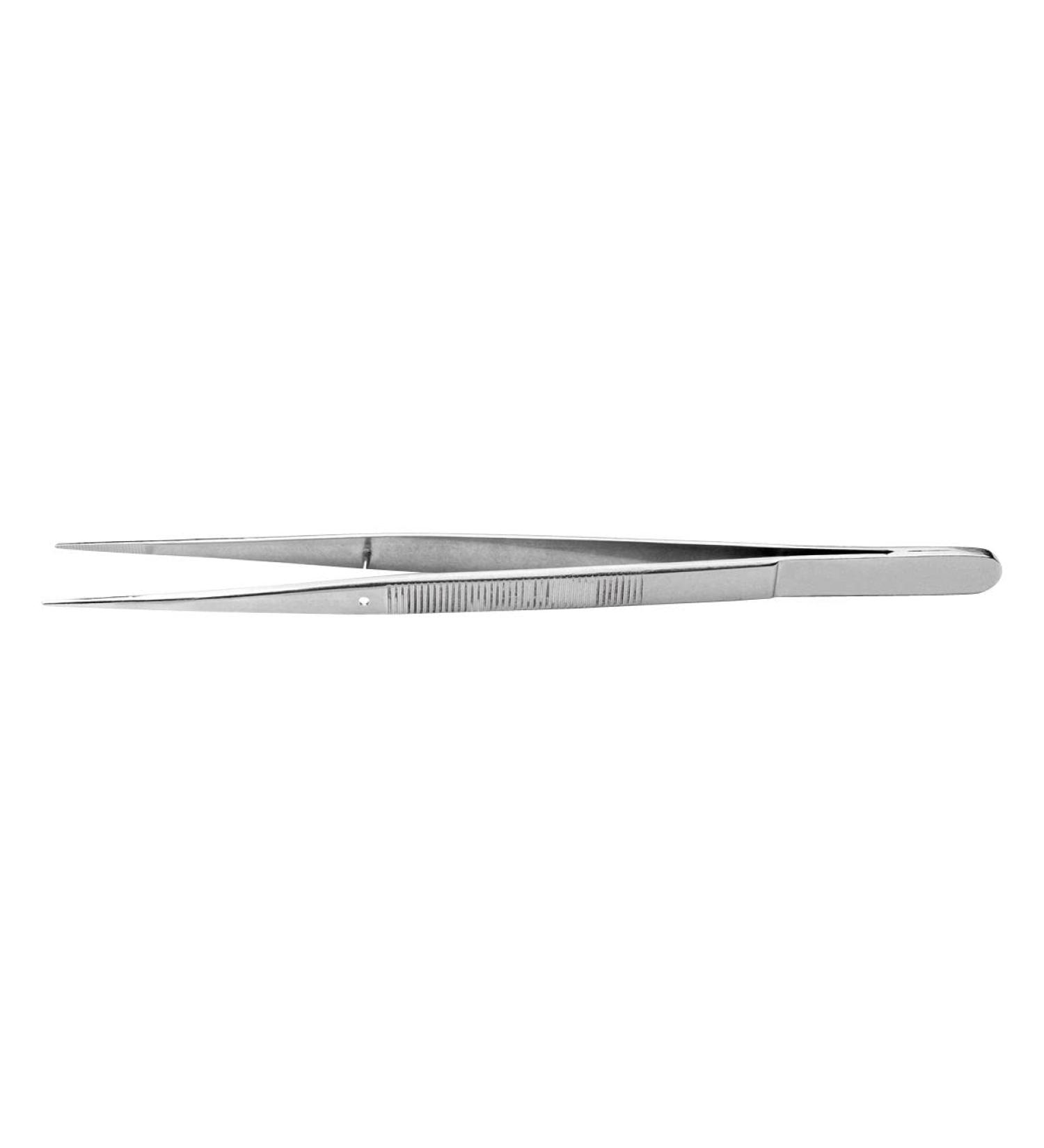 Tweezers straight/pointed 150 mm tweezers and replacement tips 1 piece | 648.SA
