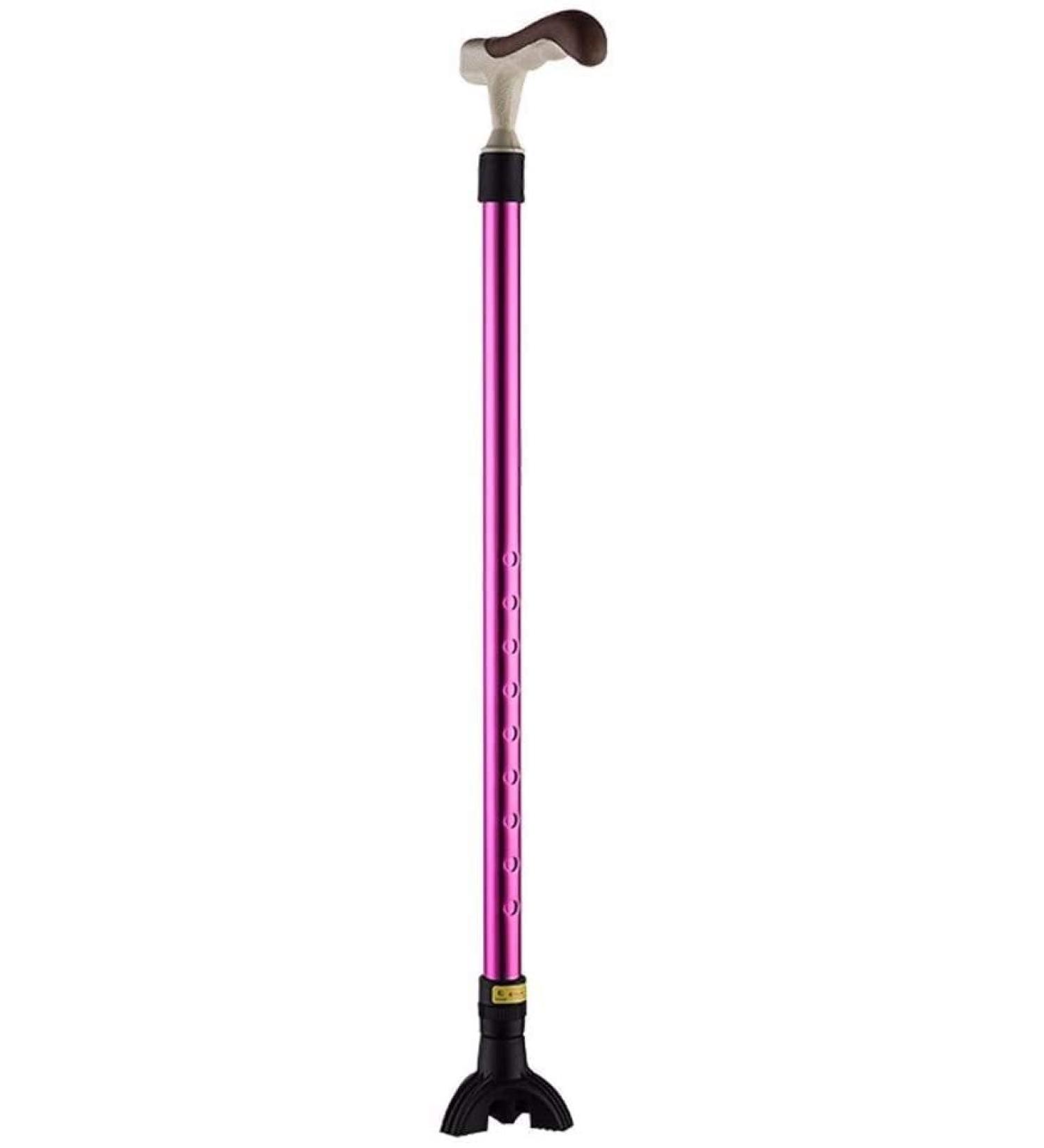 Telescopic Non Slip Crutches Crutch Height Adjustable Cane Telescopic Aluminum Walking Stick Triangle Base Portable Stick 68-92cm crutch-11.19 for Arthritis Elderly Seniors & Handicap The New - Buy Online on GoSupps.com