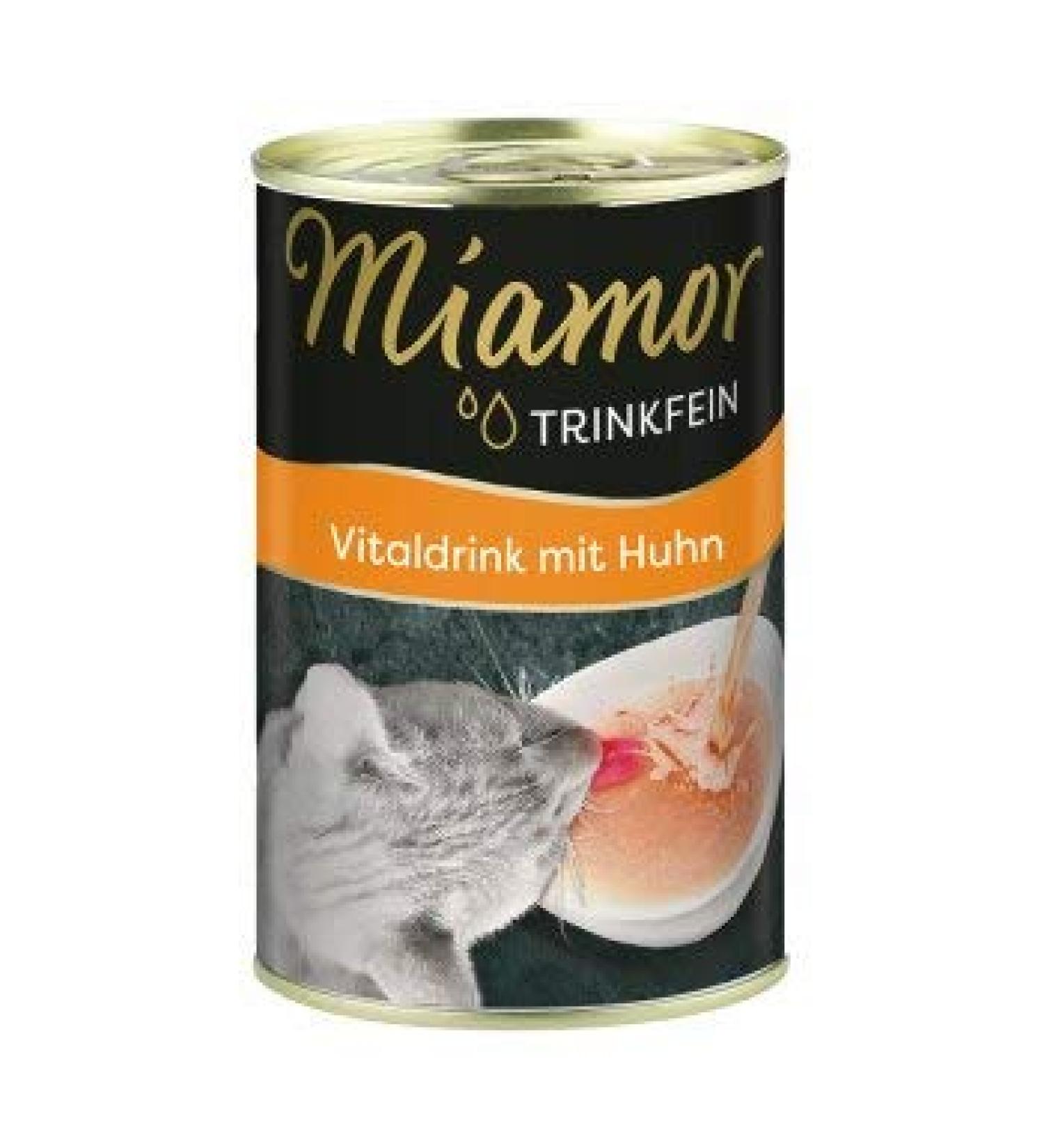Miamor Vital Drink with Chicken | 48 x 135 ML for Cats