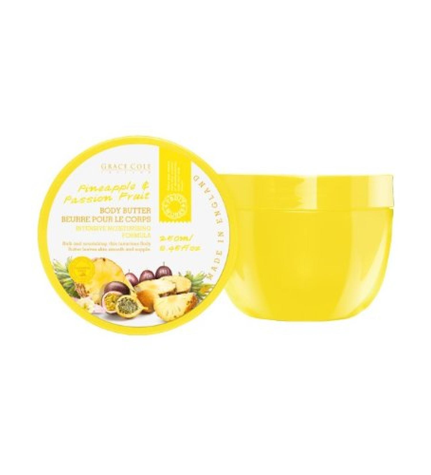 Grace Cole Fruit Works Pineapple & Passion Fruit Body Butter 250ml