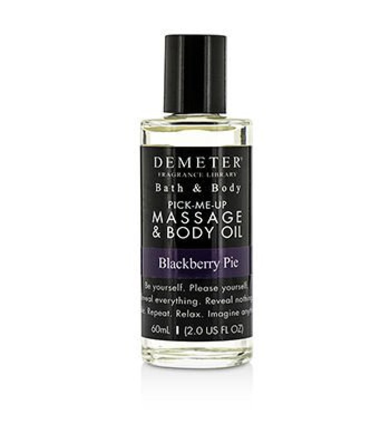 Demeter Fragrance Library 2 oz Massage & Body Oil BlackBerry Pie