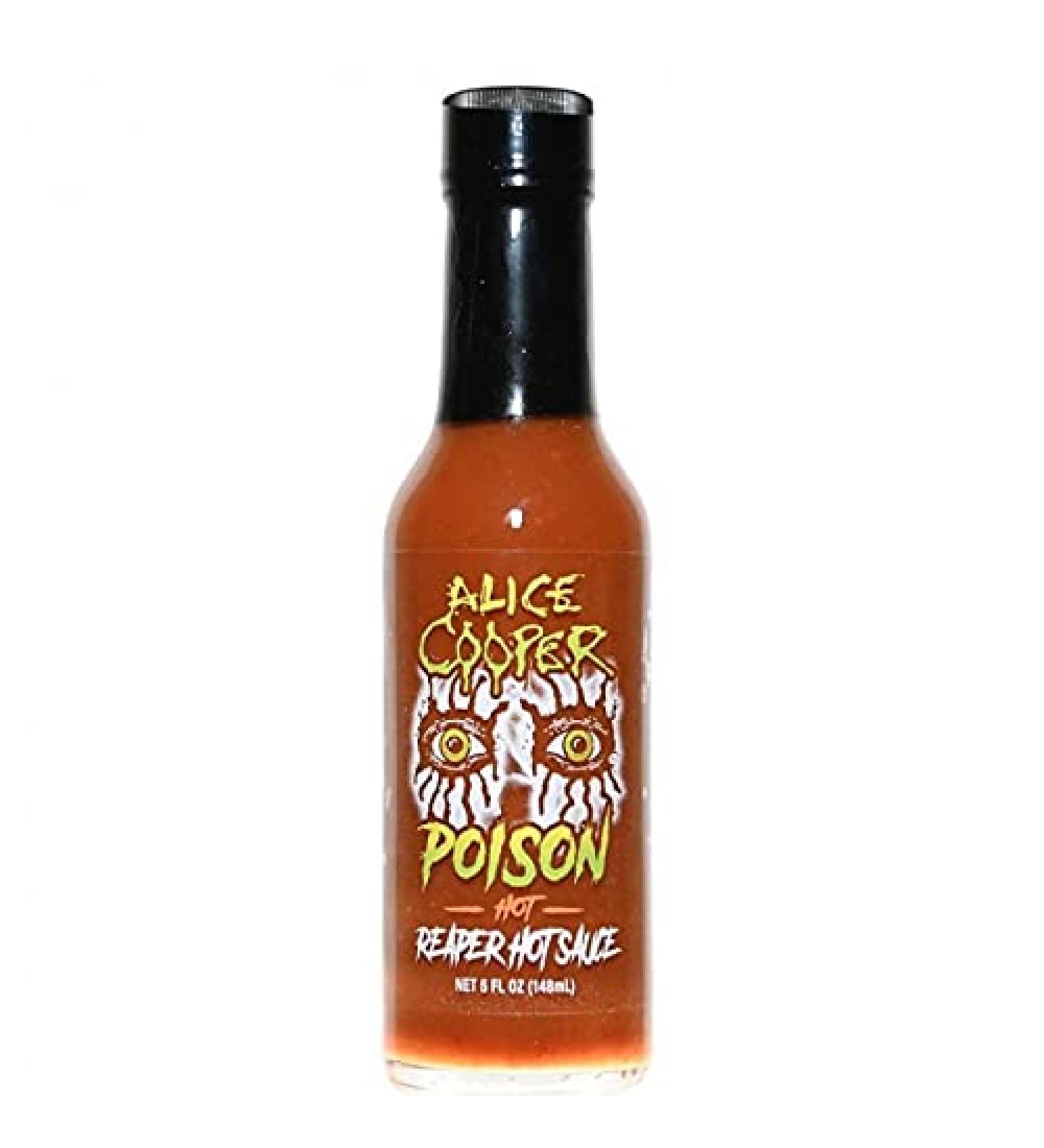 Alice Cooper Poison Reaper Hot Sauce