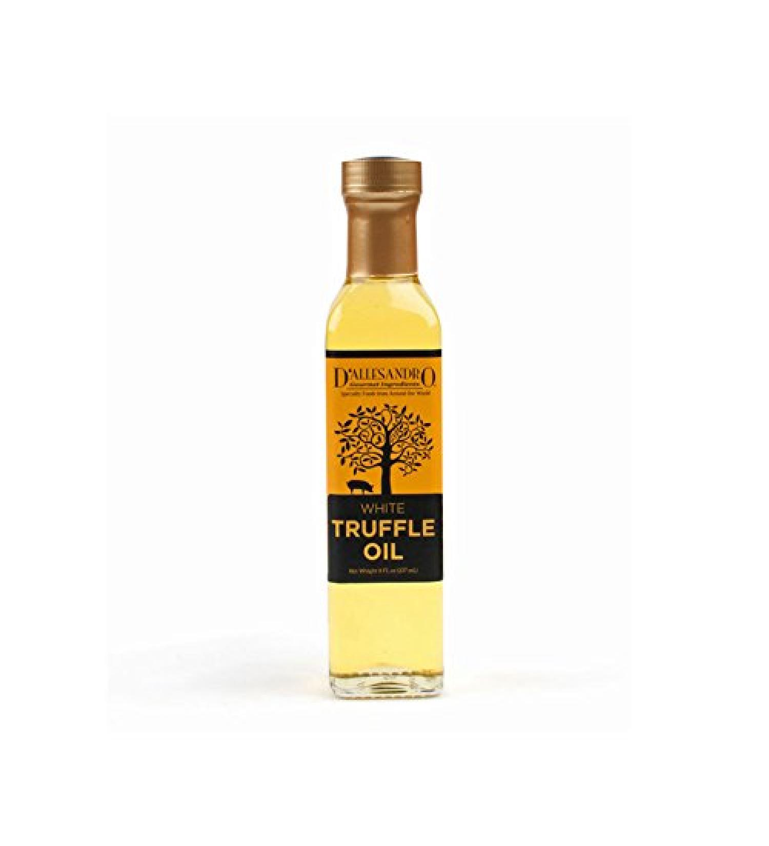 Premium White Truffle Oil - 8oz Bottle - Buy Online on GoSupps.com