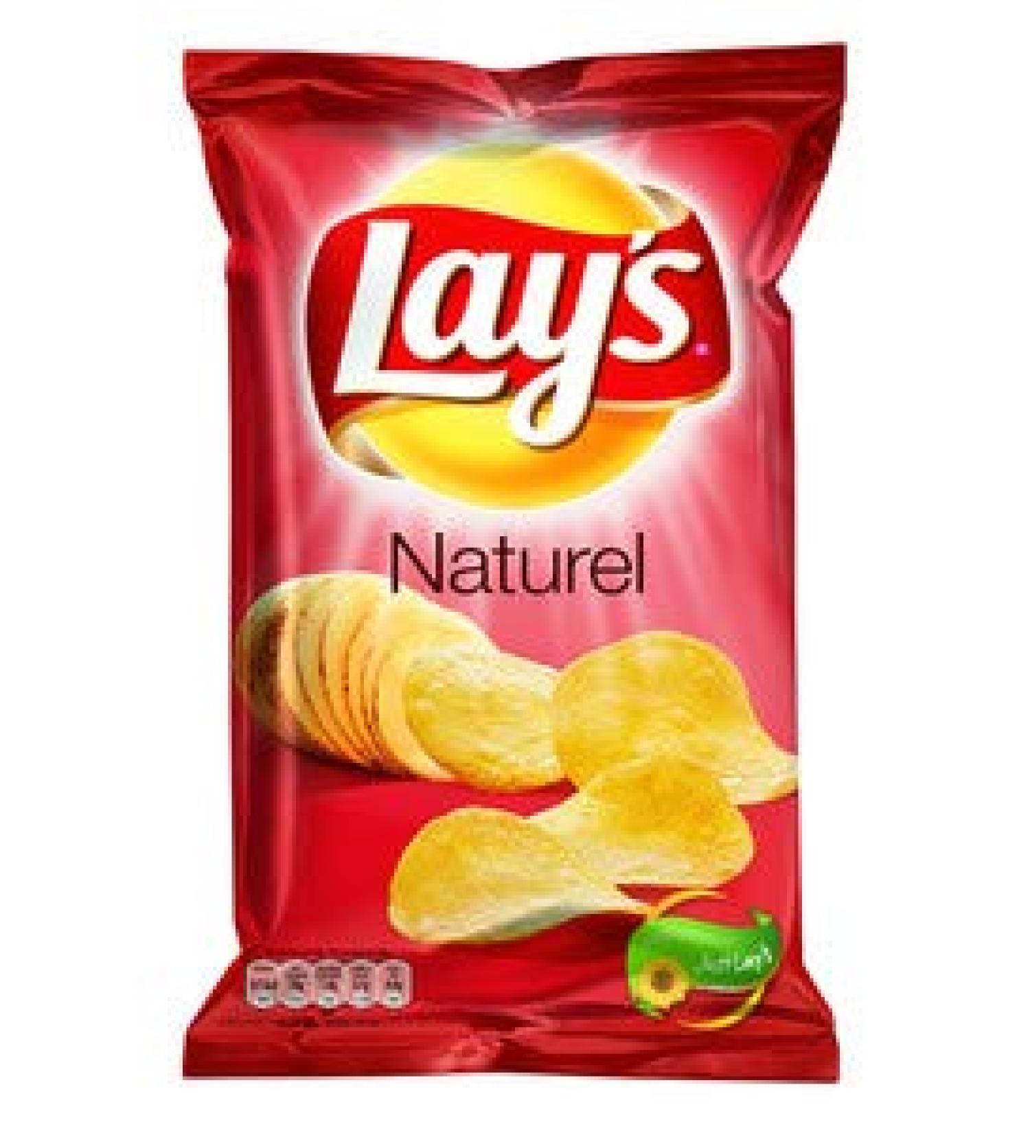 Lay's Lay's Chips Natural 175 g 8X | Poids total 1400 g