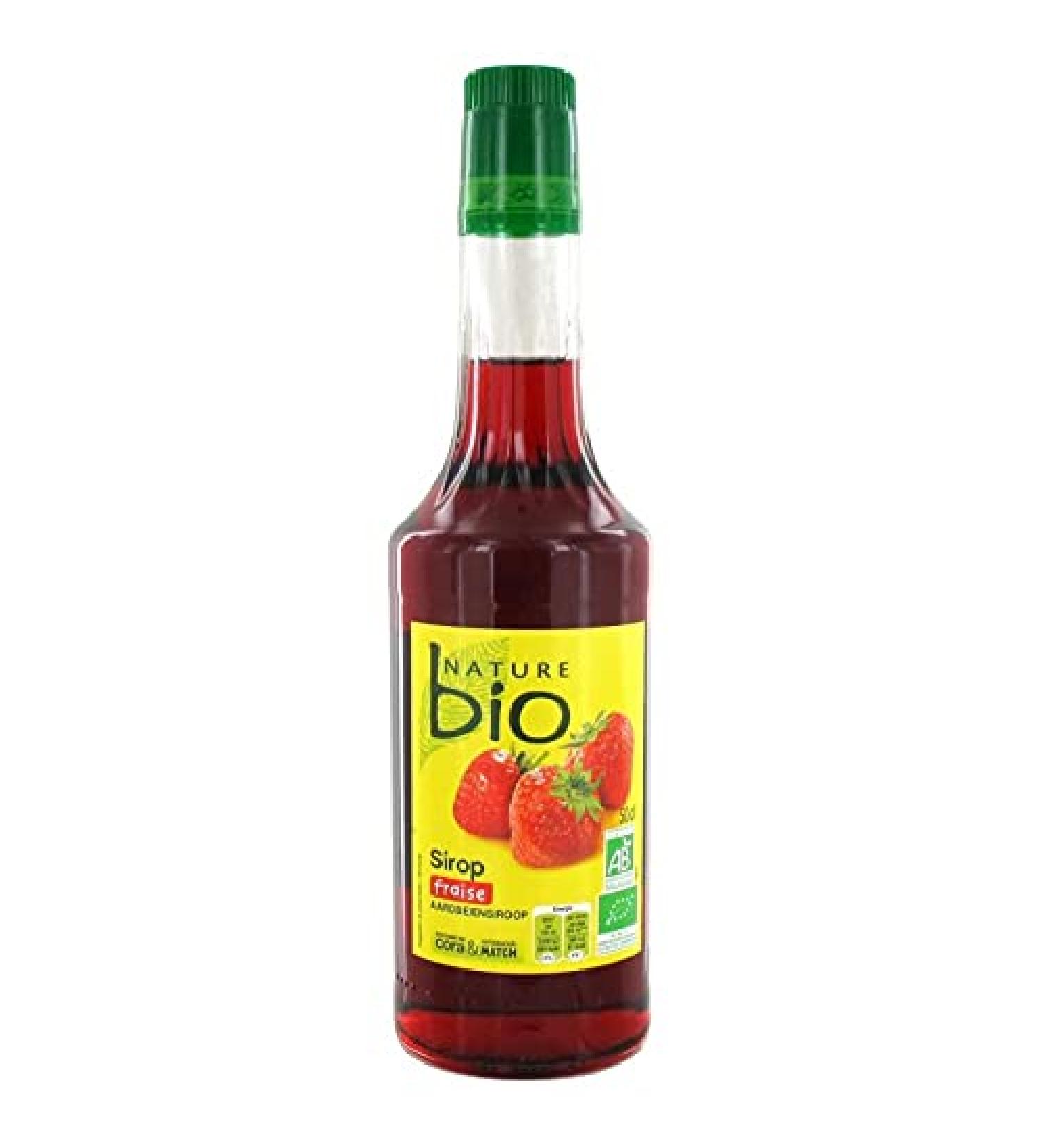 Nature Organic Grenadine Syrup 50 cl (Pack of 4) - Buy Online on GoSupps.com
