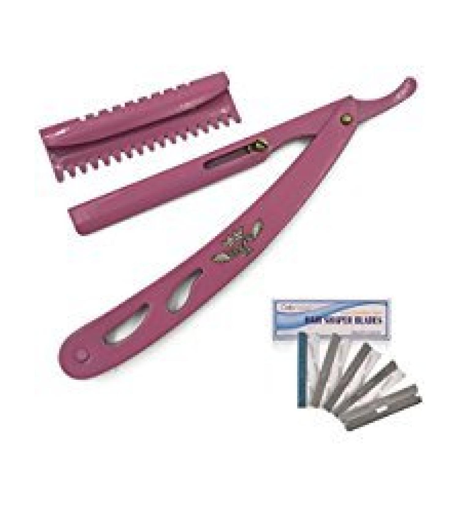 Hair Shaper Blade NAVAJA DE Pelo Hair Salon Hairstylist Razor for Blending TEXTURIZING Feather