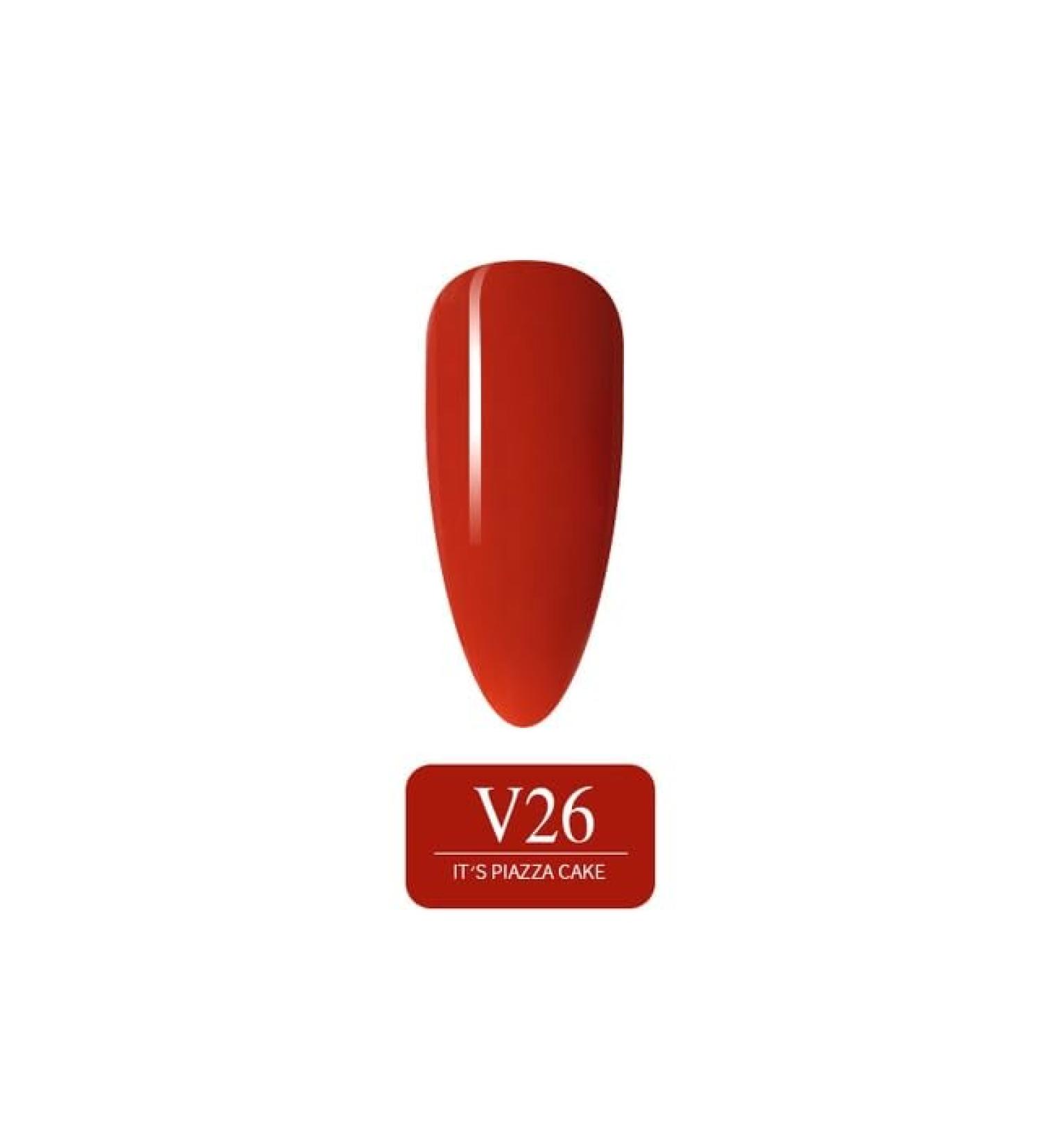 15ML opies Gel Nail Polish Base Coat Super Shiny Top Coat Manicure LED Semi Permanent Soak Off UV Gel Varnish - (Color: V26) New V26 - Buy Online on GoSupps.com