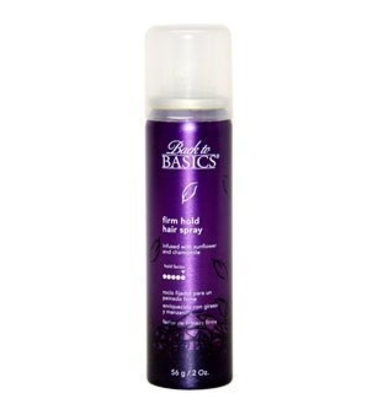 Back to Basics Firm Hold Hair Spray 2 Oz (Pack of 4)