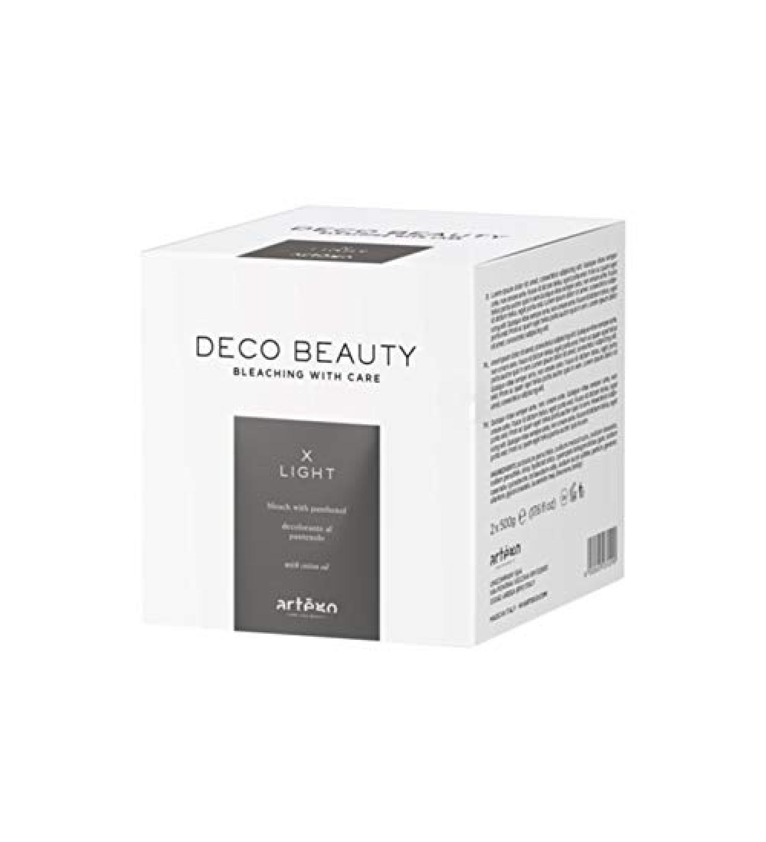 Art go X-Light bleaching powder for natural or coloured hair 2 x 500 g