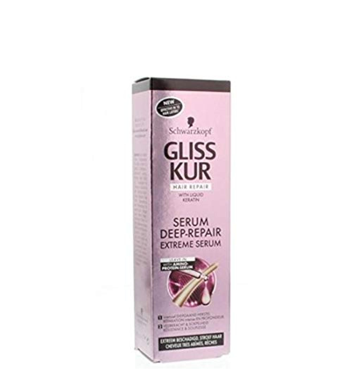 Gliss Kur Gliss Kur Deep Repair 6-pack serum for dry and damaged hair 100 ml