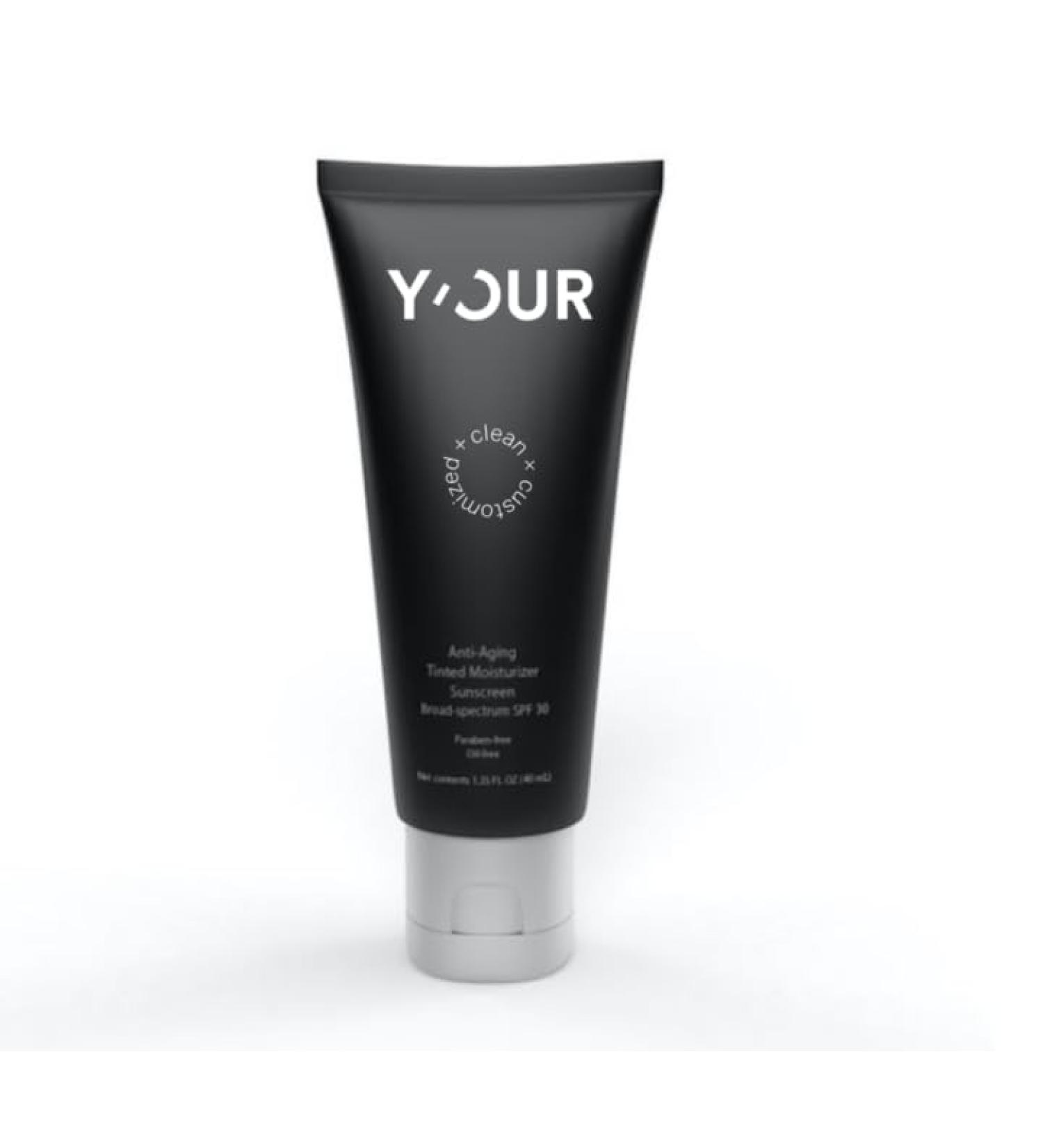 Y OUR Tinted Moisturizer - Hydrating Anti-Aging SPF 30 | Fragrance-Free & Oil-Free - Ideal for All Skin Types (Medium 1.35 fl. oz - Buy Online on GoSupps.com