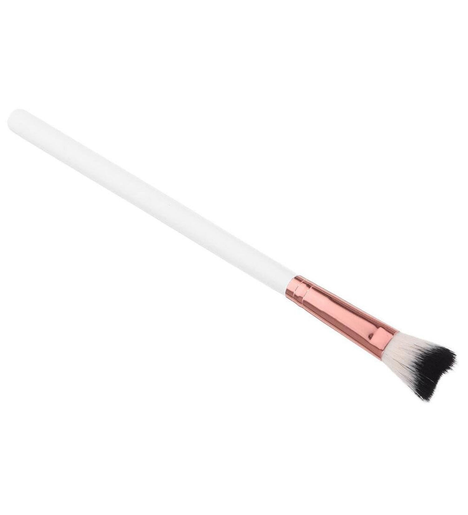 Healeved Nose Contour Brush Nose Shadow Powder Brush Portable Highlighter Brush Makeup Brushes Eye Shadow Brush for Sculpting Bronzer Highlighter White - Buy Online on GoSupps.com