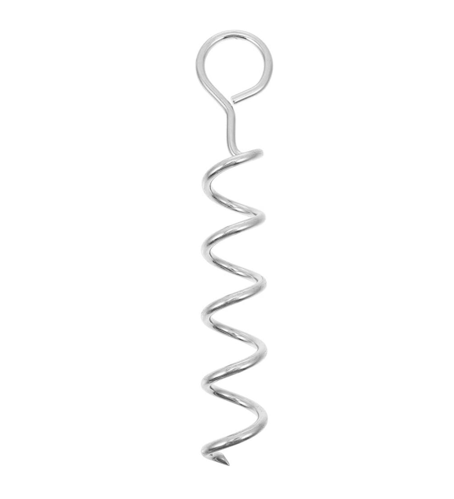 Didiseaon Dog Pegs for Outside Dogs - Durable Spiral Drill Earth Anchor Perfect for Camping Travel and Pet Leash Anchorage - Buy Online on GoSupps.com