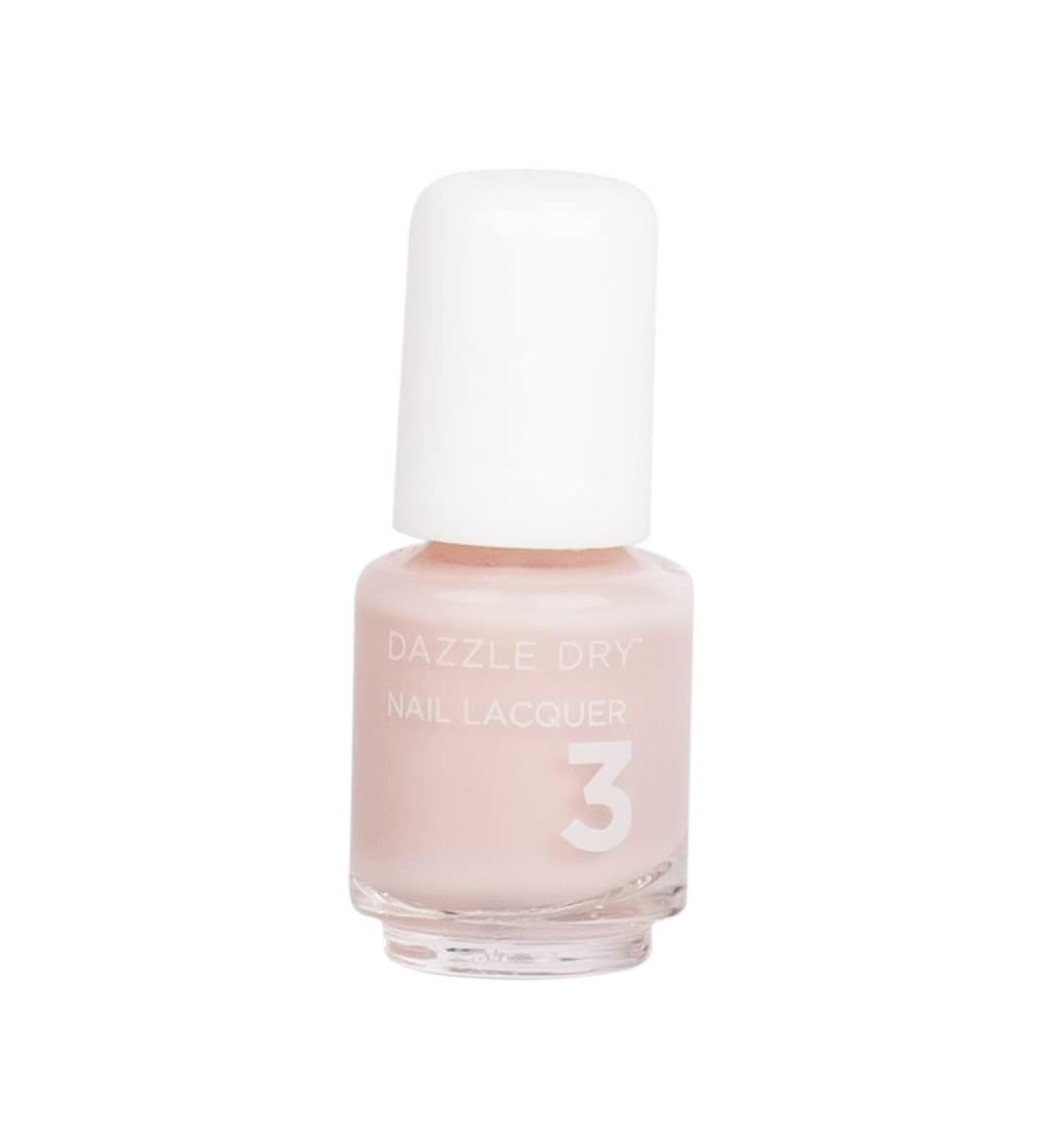 Dazzle Dry Nail Mini Lacquer (Step 3) - Truth - Pale Himalayan Salt Pink (0.17 fl oz) - Buy Online on GoSupps.com