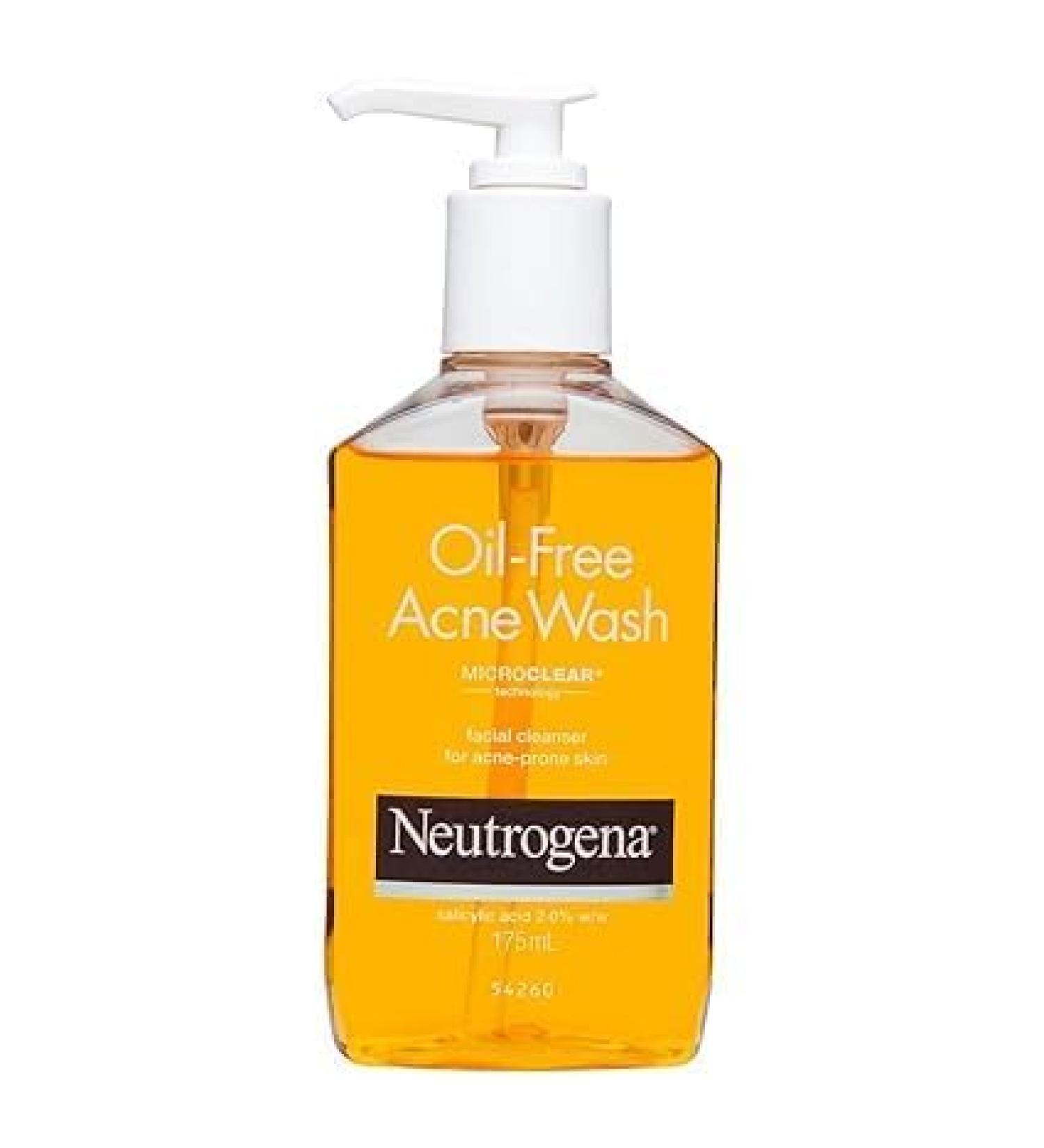 Neutrogena Oil-Free Facial Cleanser with Salicylic Acid for Acne-Prone Skin | 9.1 fl. oz | International Shipping - Buy Online on GoSupps.com