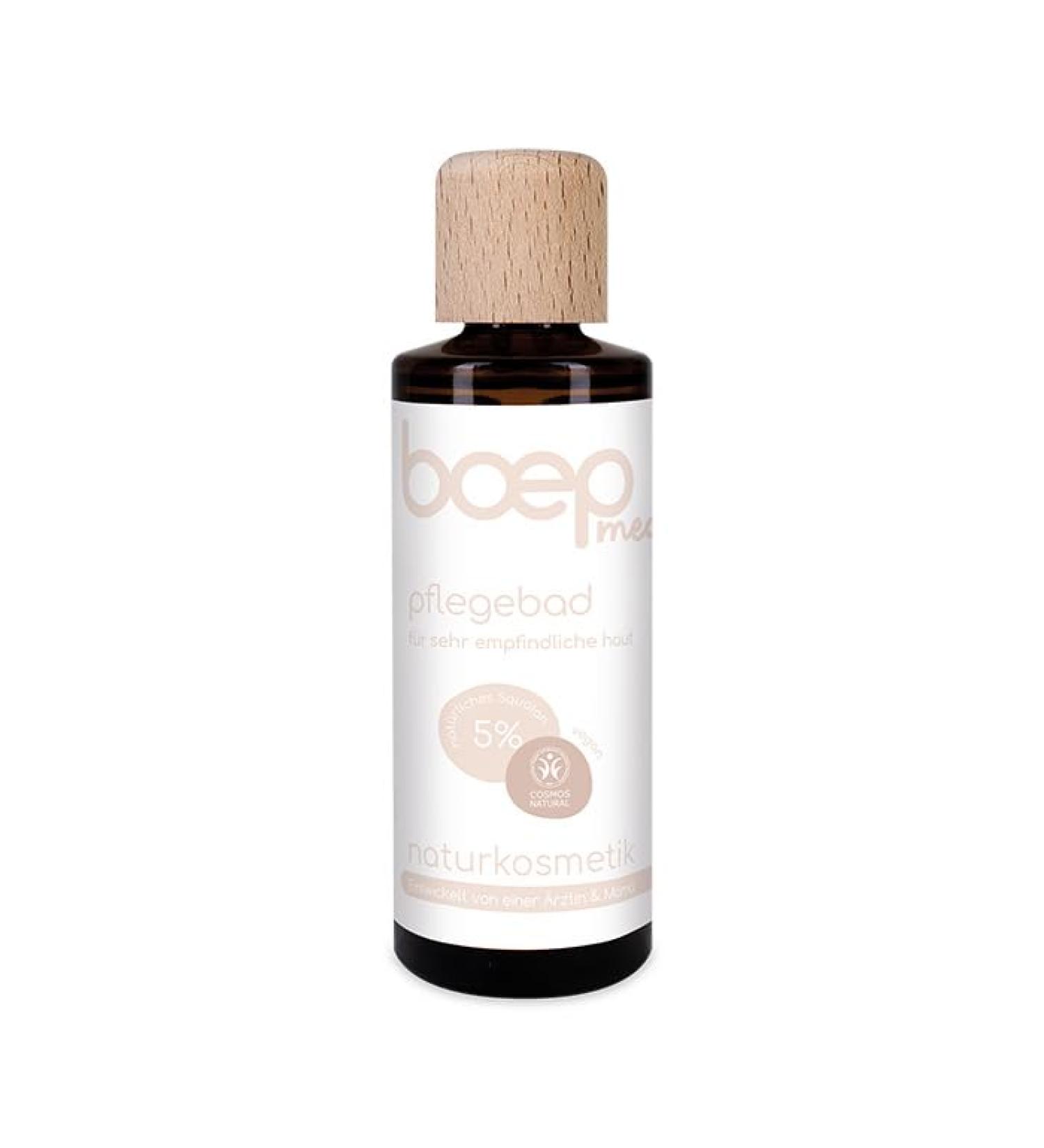 Boep Med Care Bath Oil - Vegan Soothing Oil for Sensitive Skin & Neurodermatitis | Doctor-Developed Natural Cosmetics (125ml) - Buy Online on GoSupps.com