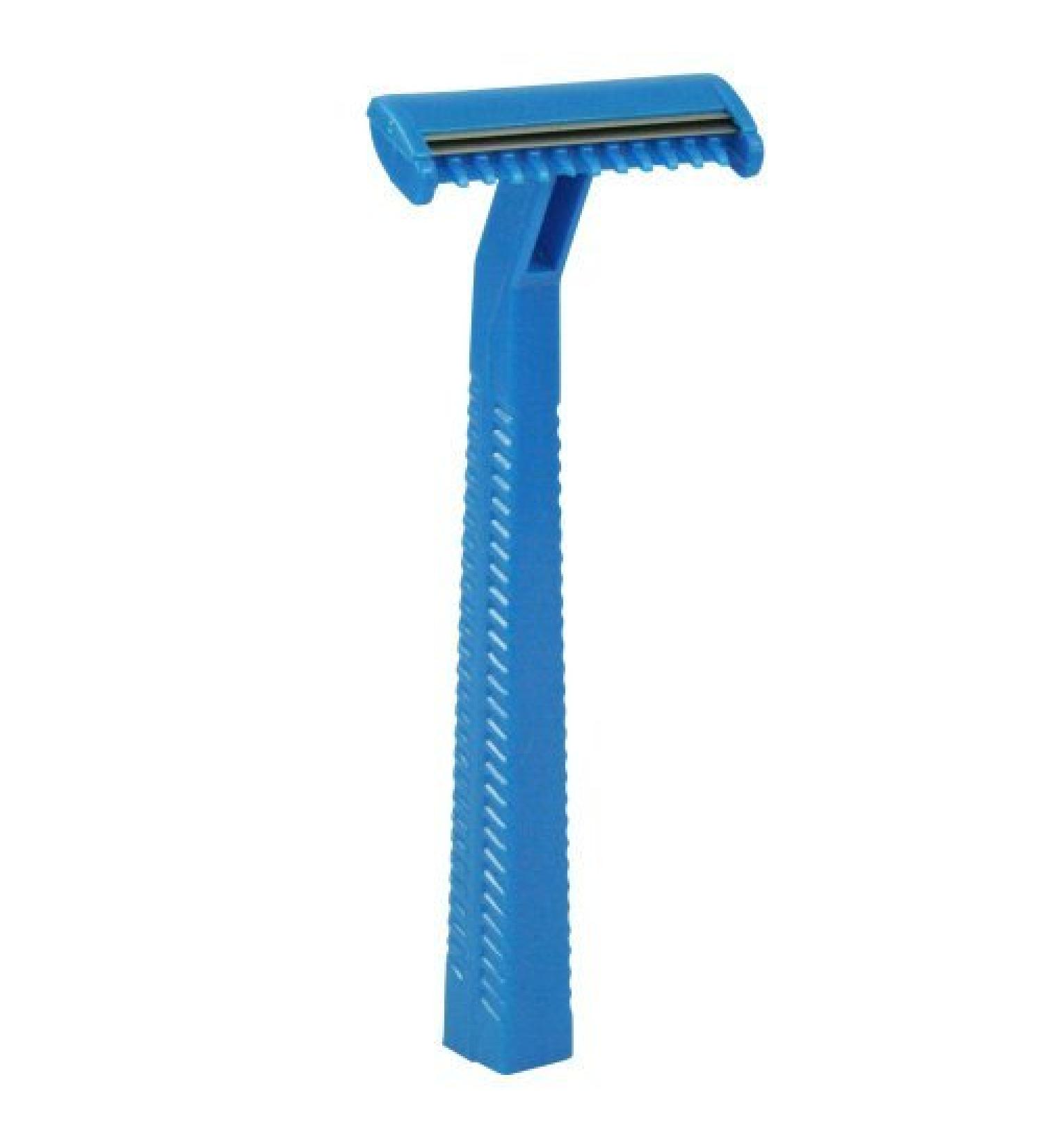 MED-COMFORT disposable razor 100 pieces 1 or 2 blades version: 2 blades by AMPRI