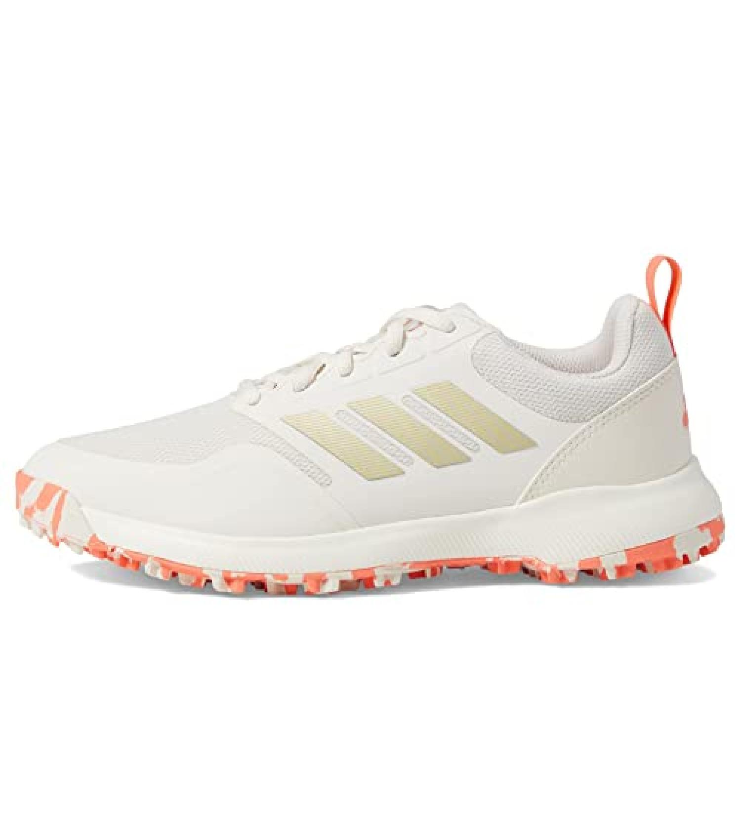 adidas Women's W Tech Response Sl3 Golf Shoe 8 - Chalk White/Silver/Coral Fusion - Buy Online on GoSupps.com