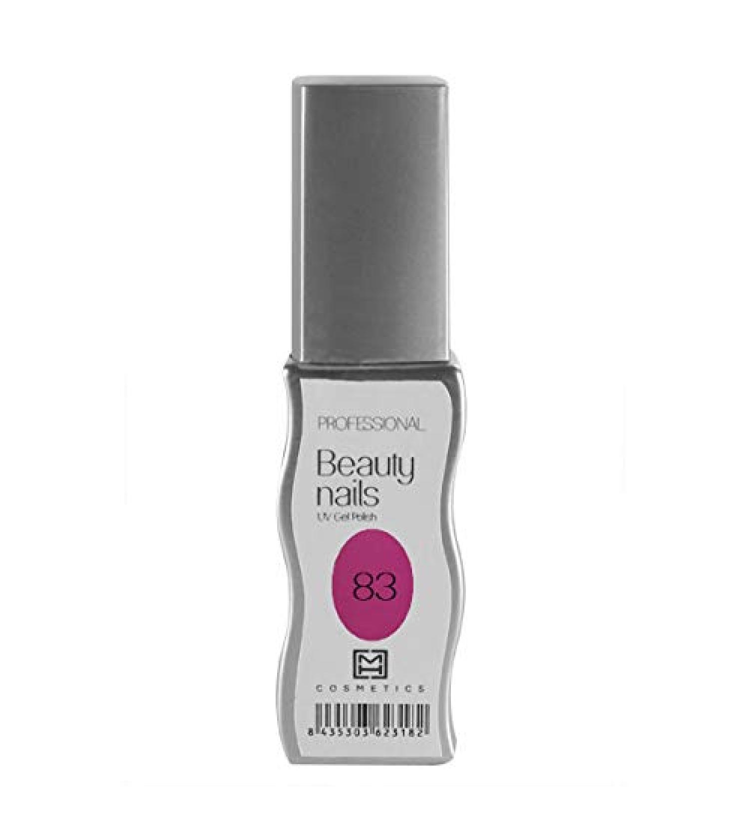 MH Cosmetics Gel Polish Semipermanent 083 Pastel Pink 1 pack (1 x 10 ml)