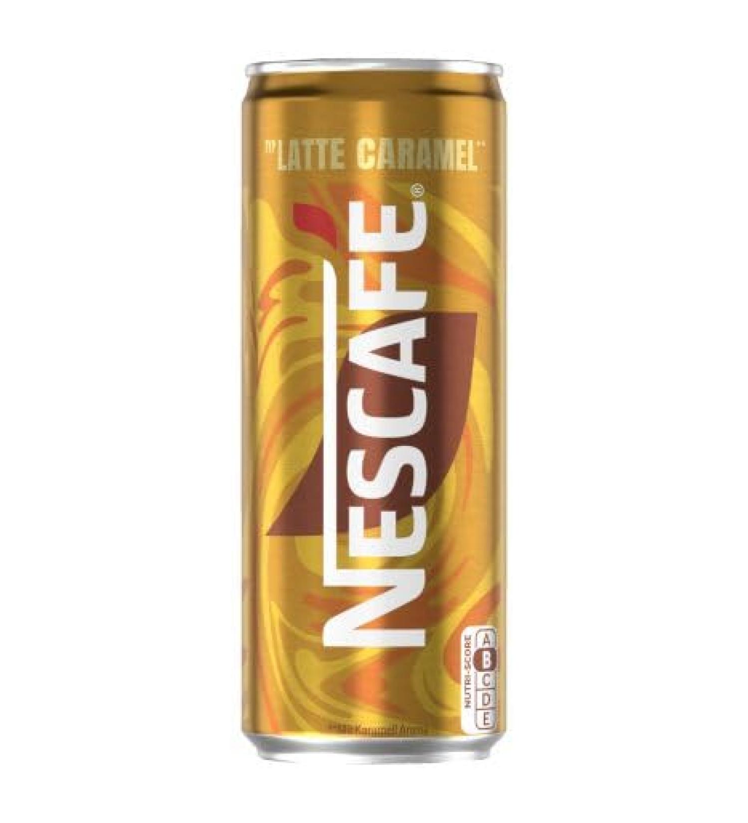Nescafe Iced Coffee Caramel Cans 12x250ml (Shipping only to Austria)