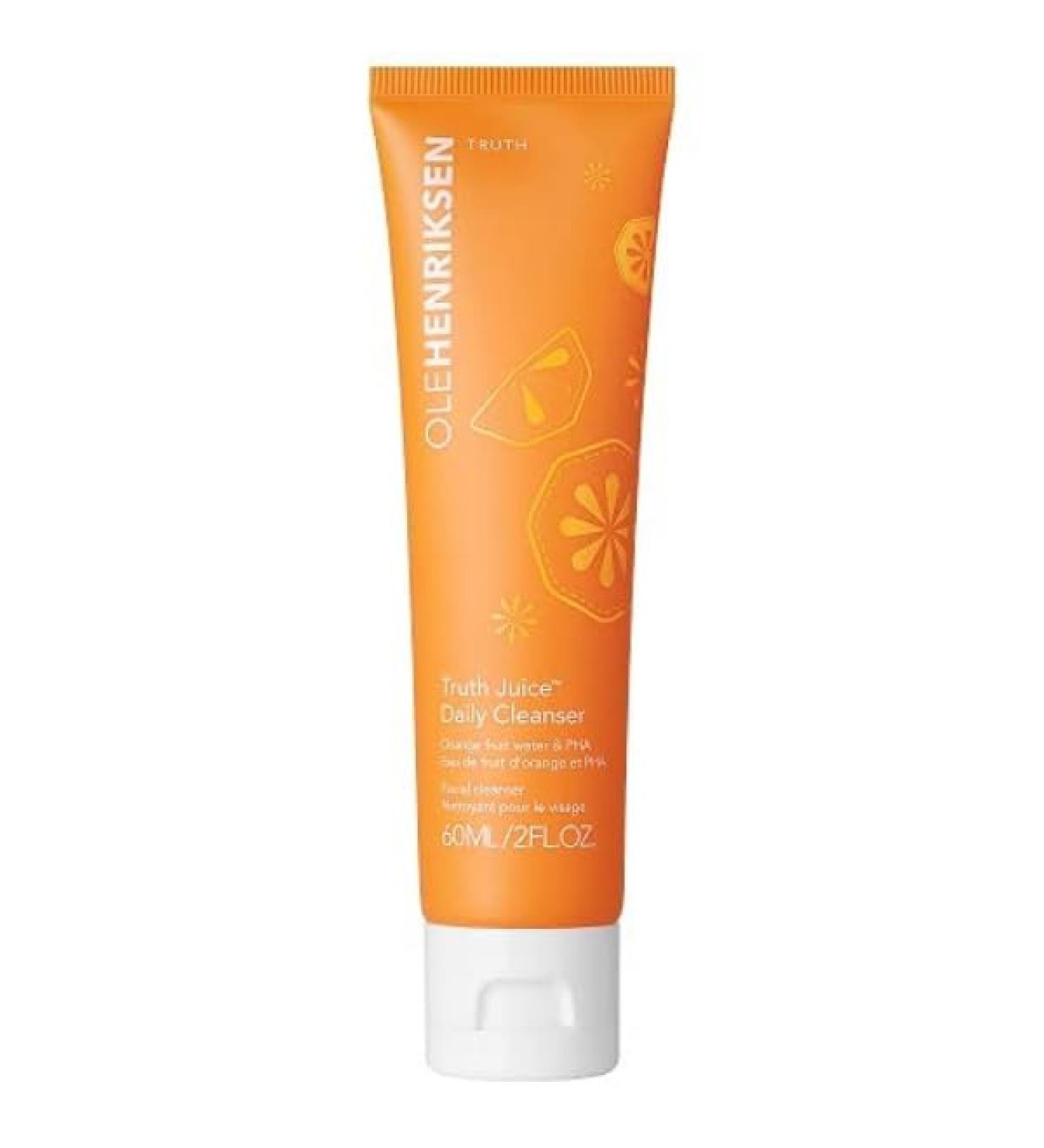 OLEHENRIKSEN Mini Truth Juice Daily Cleanser 2.0 oz/ 60 mL Orange Fruit 2 Fl Oz (Pack of 1)