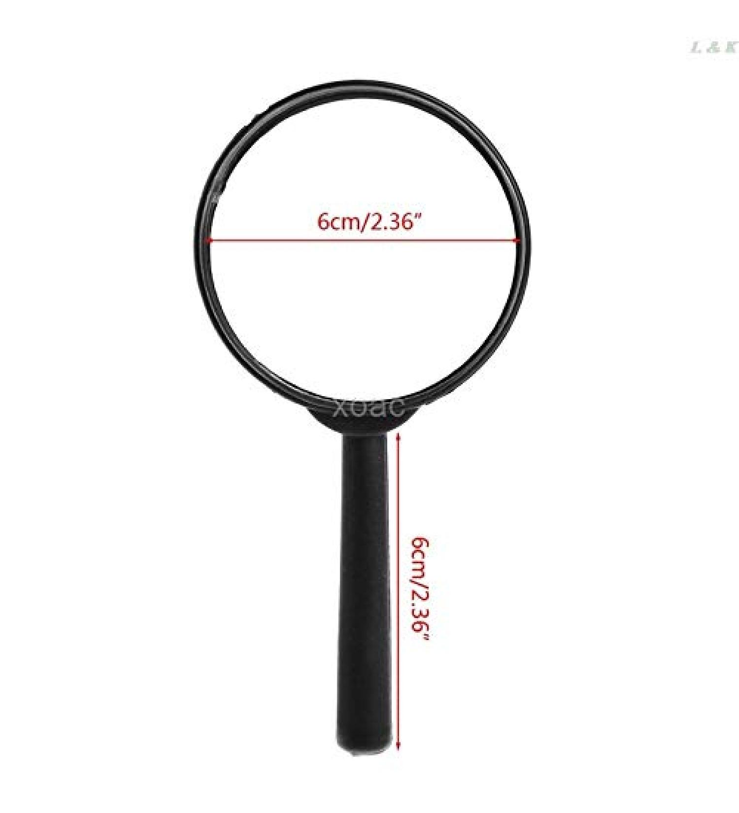 Magnifying Magnifier 60mm Hand Held 5X Magnifying Loupe Reading Glass Lens M10 Dropship Good Times - Buy Online on GoSupps.com